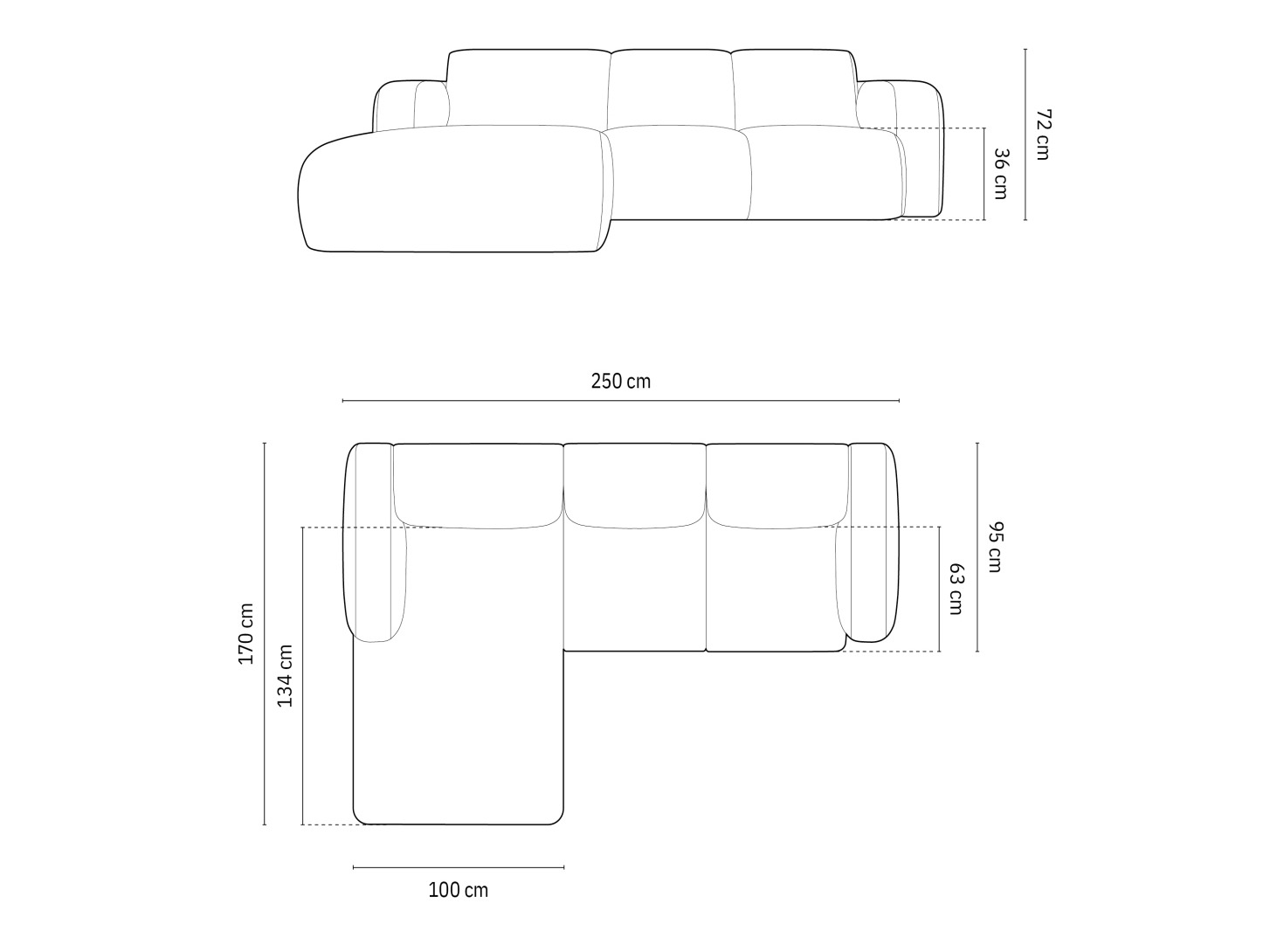 Stūra dīvāns Romtoru 103 (Haga 86)