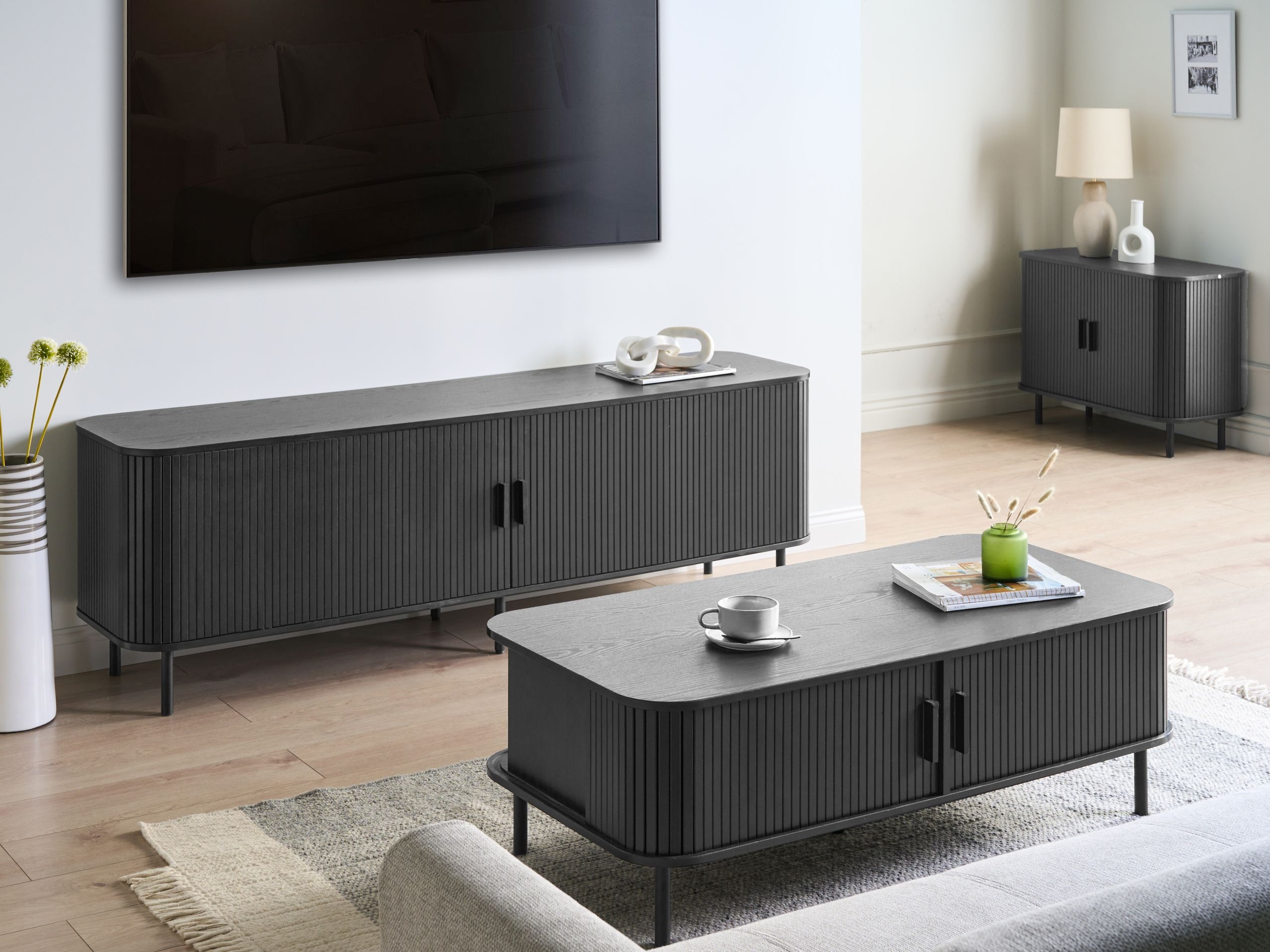 TV galds Fencalu 113 (Melns)