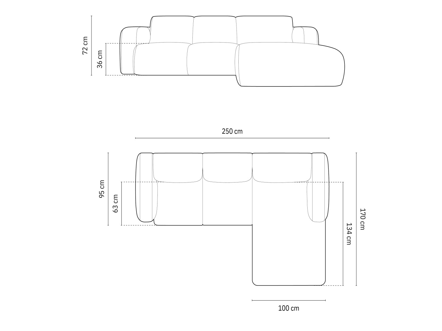 Угловой диван Romtoru 103 (Haga 06)