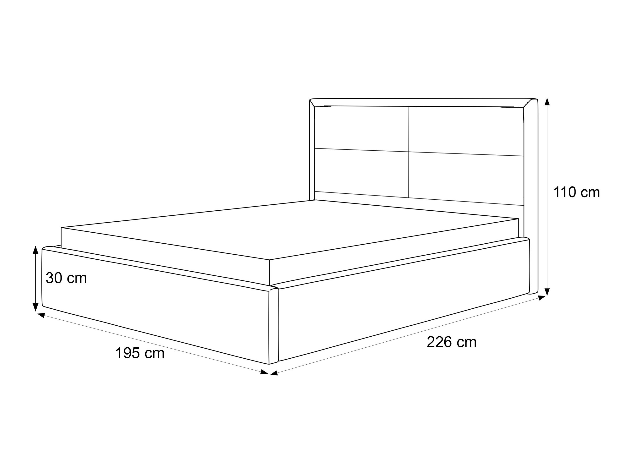 Кровать Martinez 121 (Poso 03 + Paros 03)