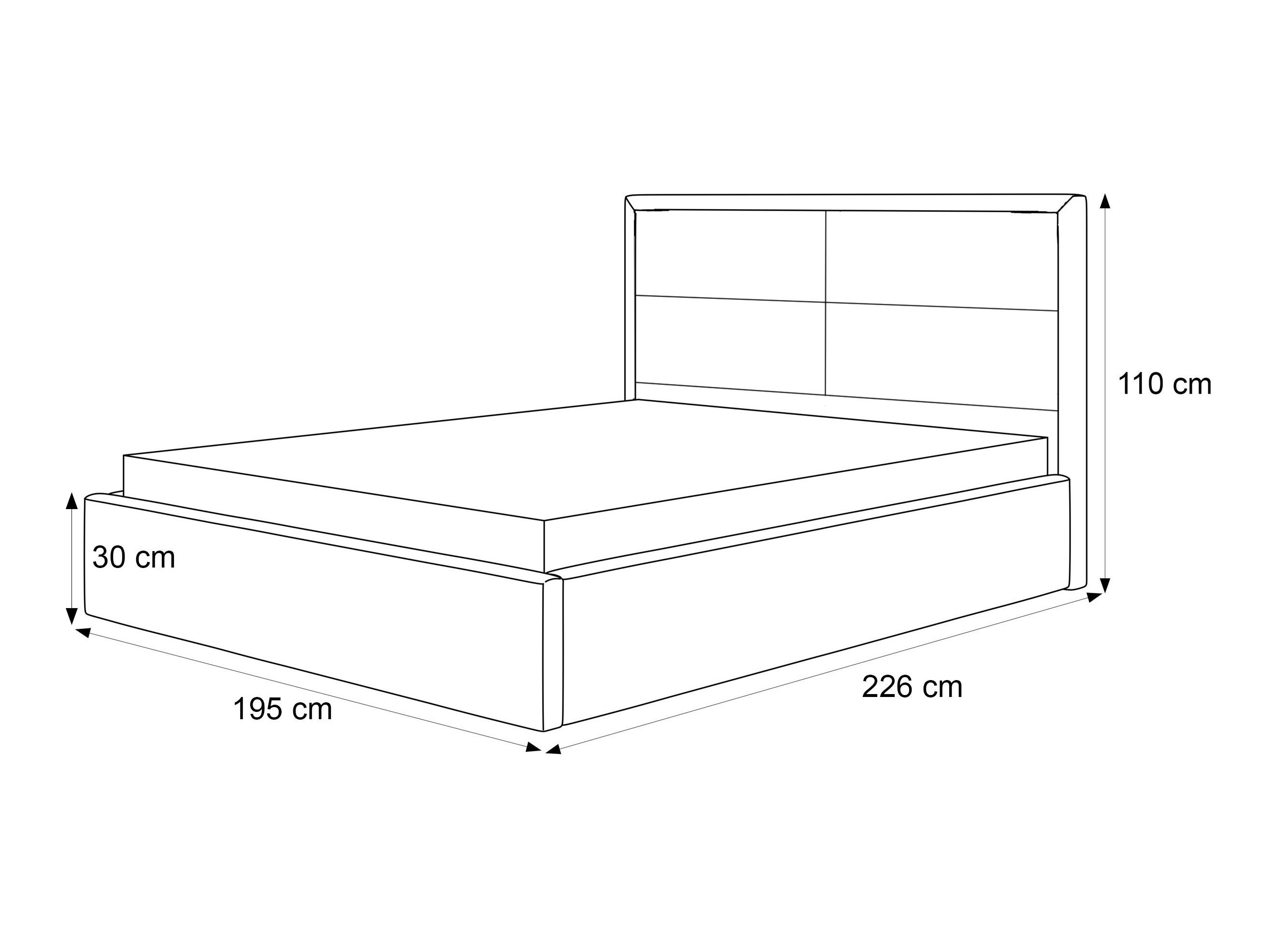 Кровать Martinez 121 (Poso 14 + Kronos 14)