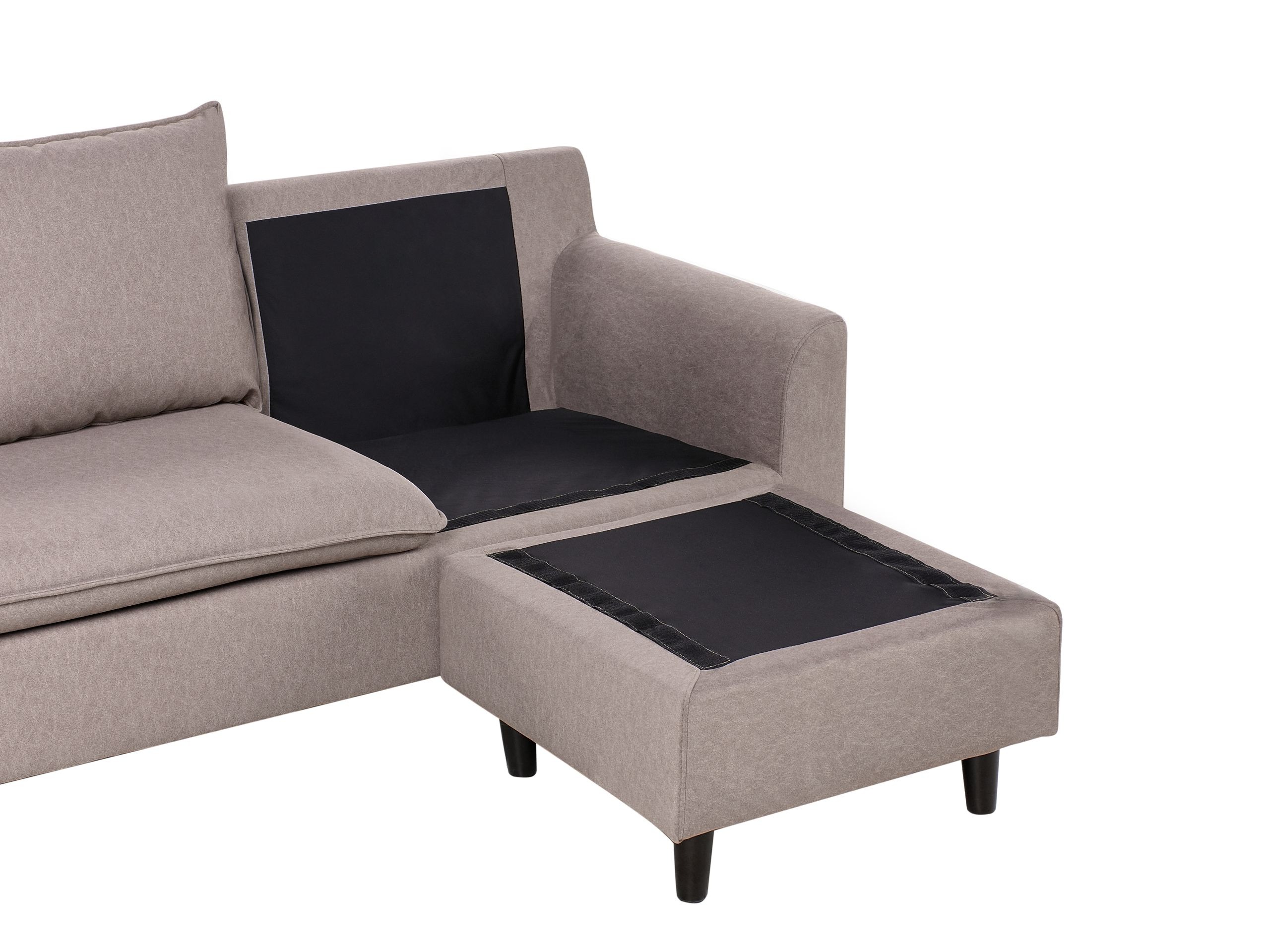 Stūra dīvāns Berwyn 1395 (Taupe)