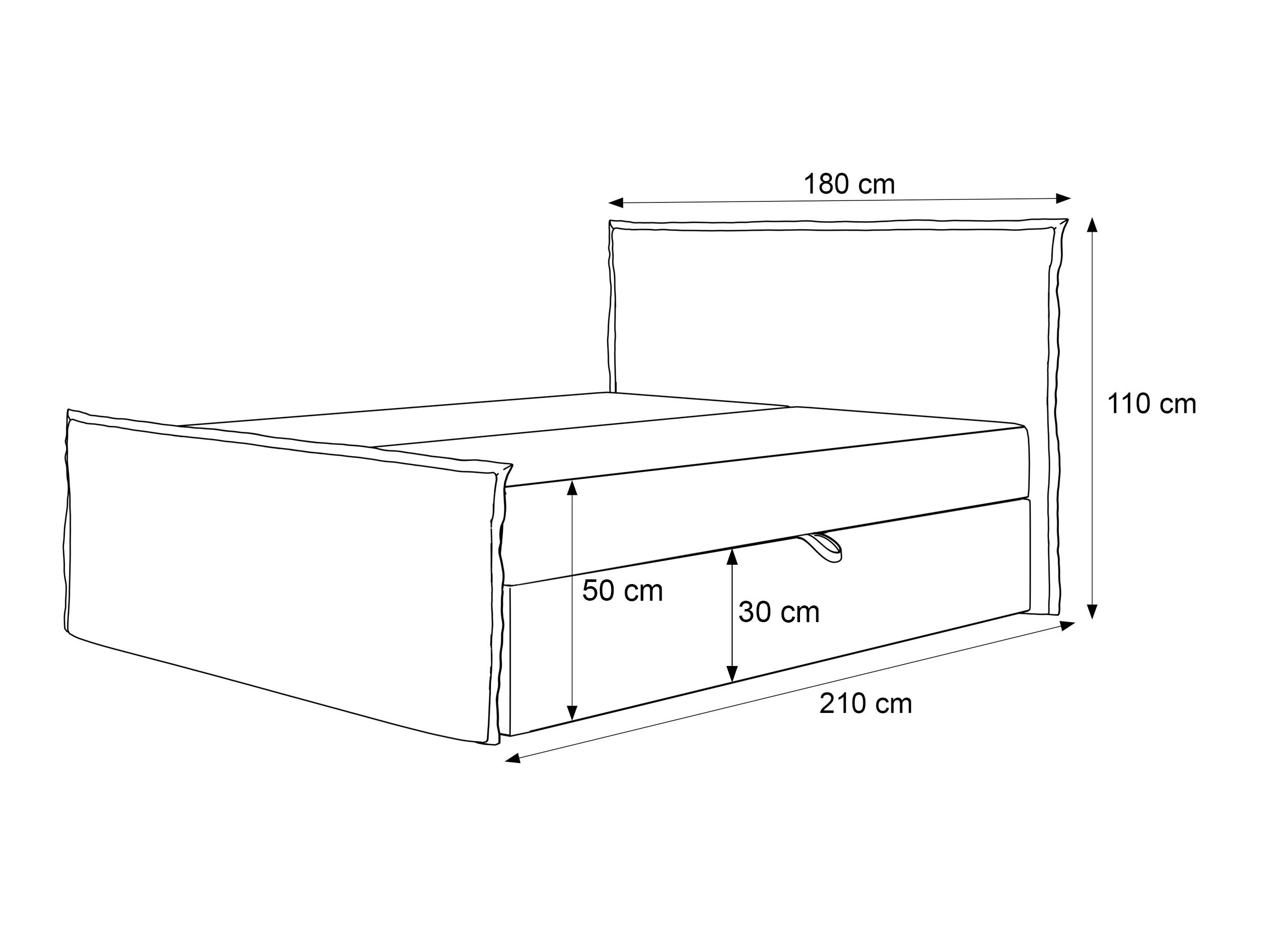 Kontinentālā gulta Martinez 122 (Coral 10)