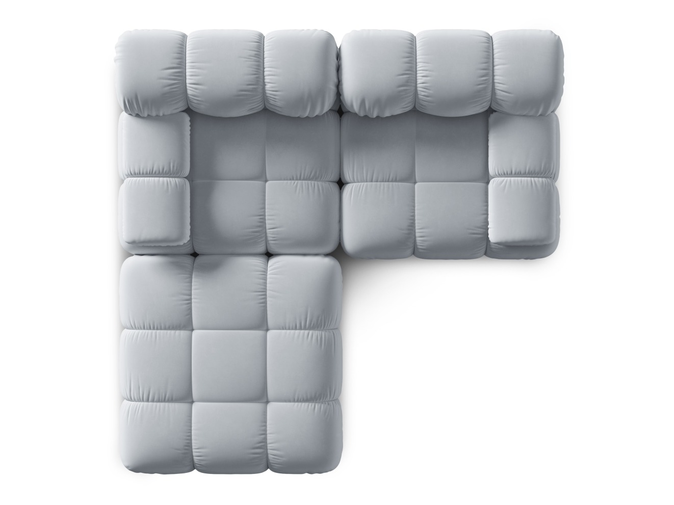 Moduļu stūra dīvāns Caltenu 102 (Bluvel 06)