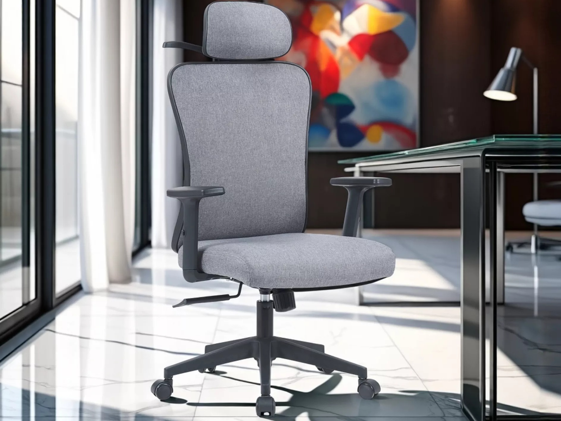 Офисный стул Detroit 872 (Серый)