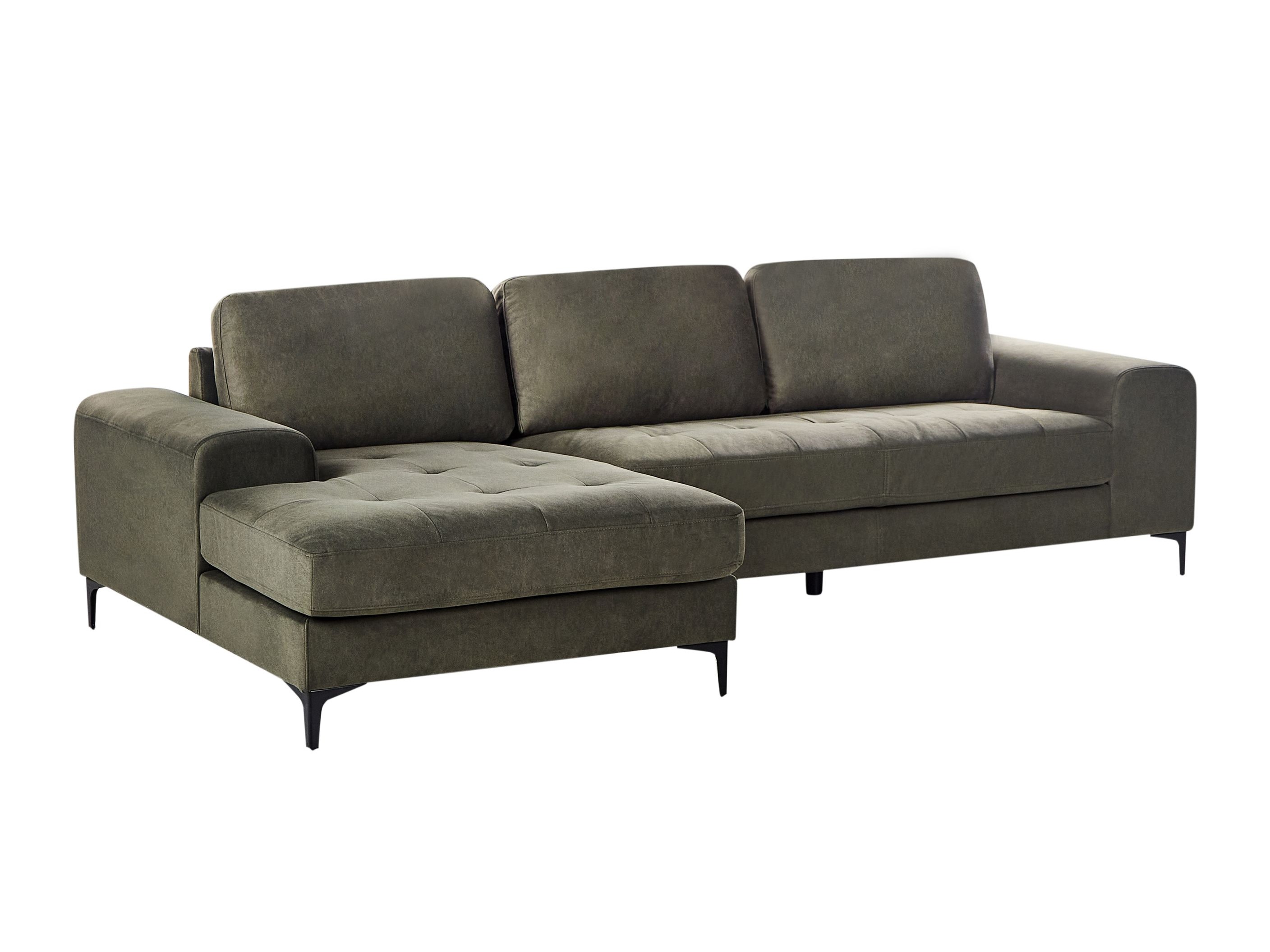 Stūra dīvāns Berwyn 2825 (Tumši zaļš)