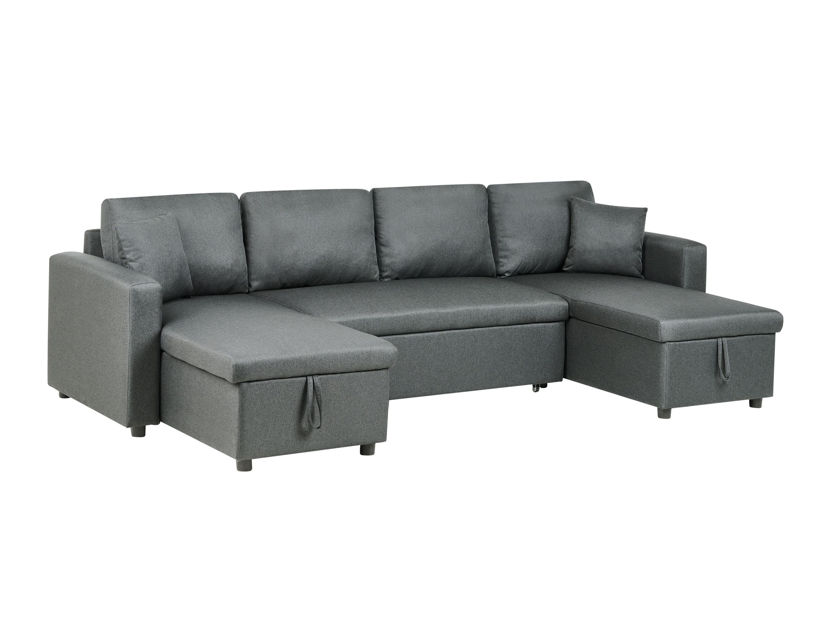 Stūra dīvāns Berwyn 2826 (Tumši pelēks)