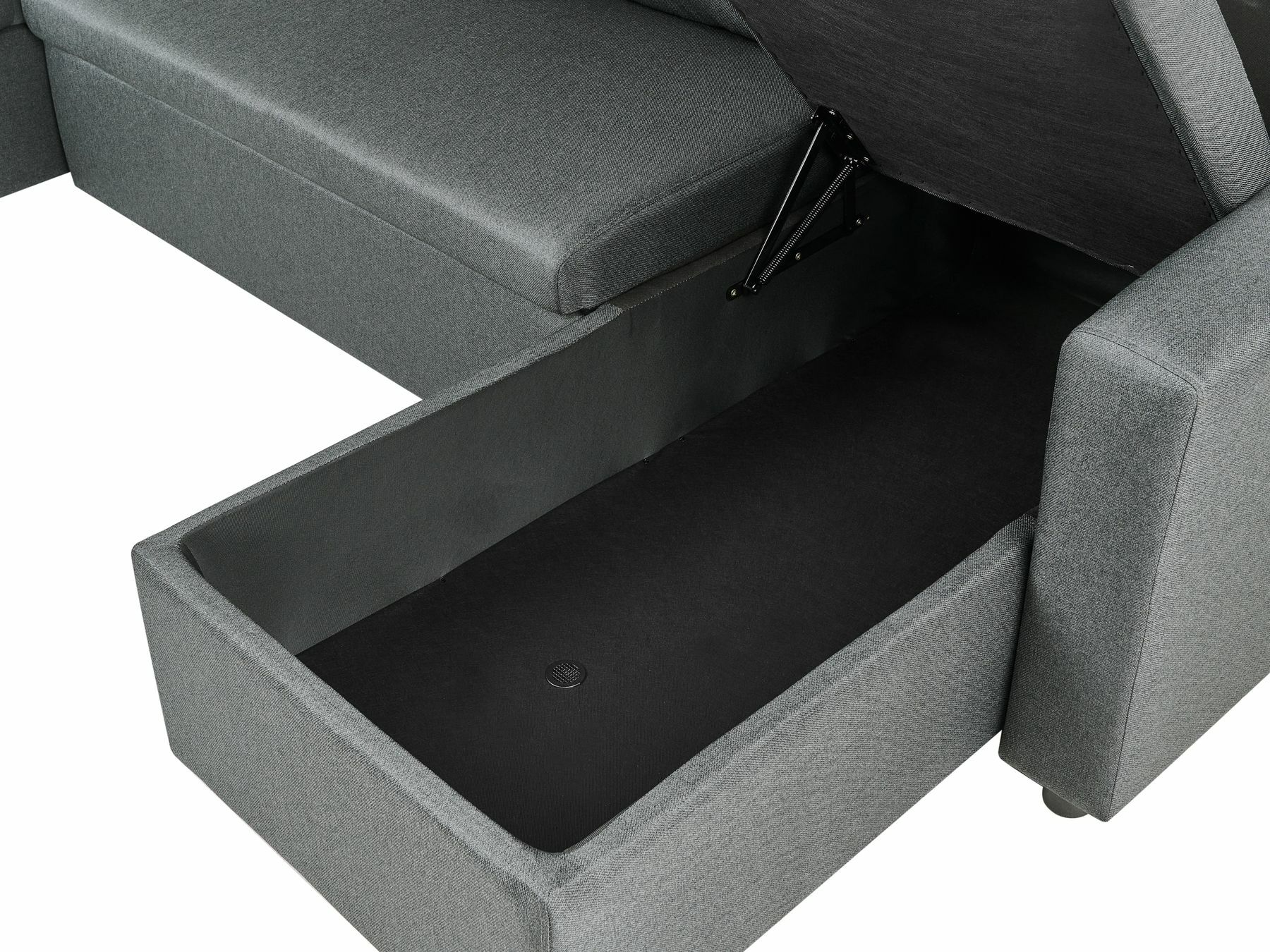 Угловой диван Berwyn 2826 (Тёмно-серый)