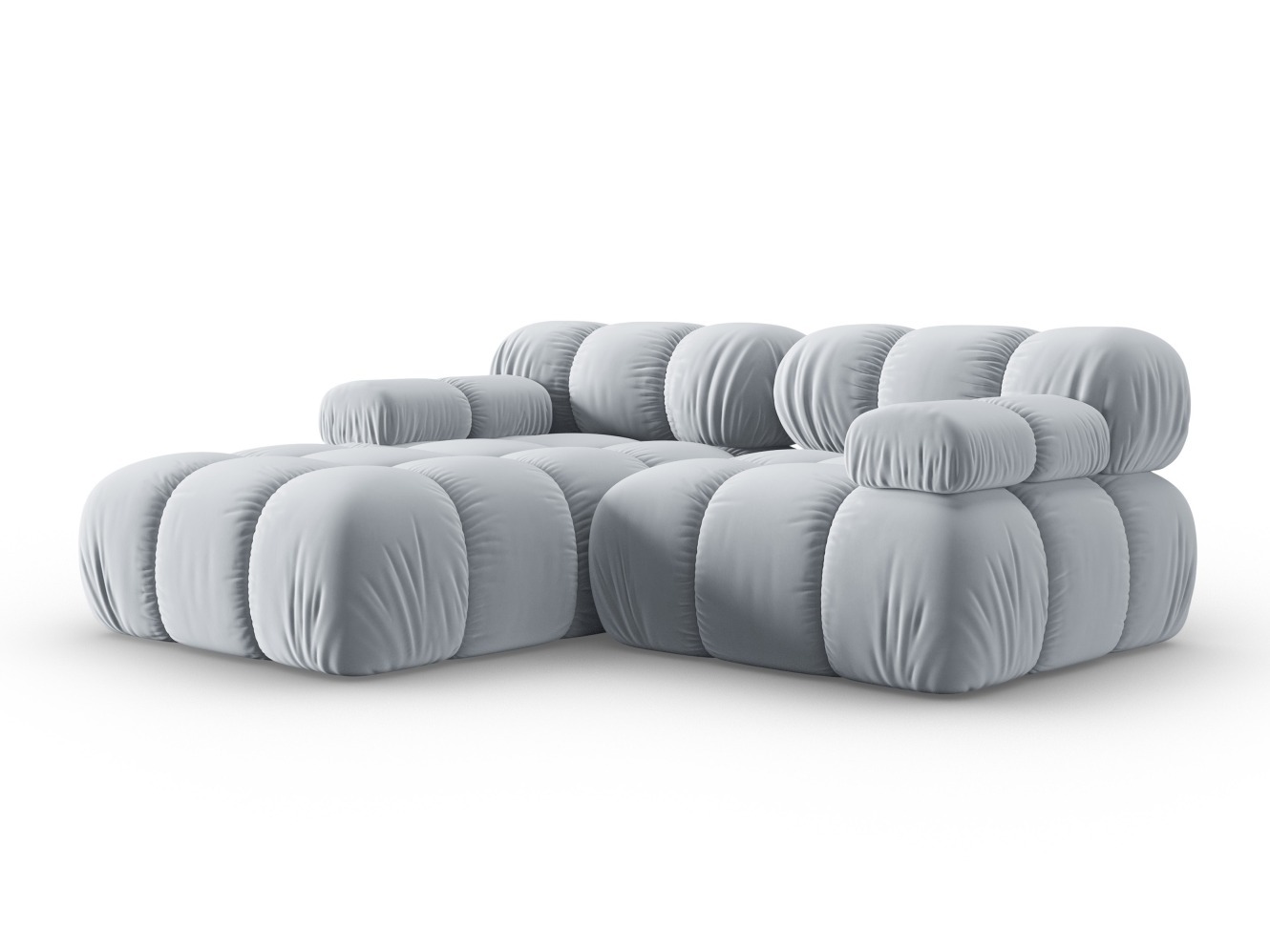 Moduļu stūra dīvāns Caltenu 105 (Bluvel 06)