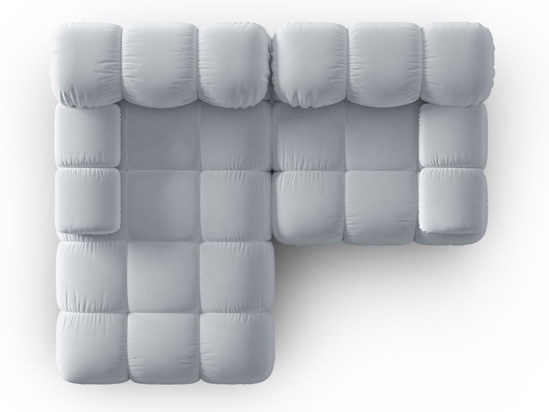 Moduļu stūra dīvāns Caltenu 105 (Bluvel 06)