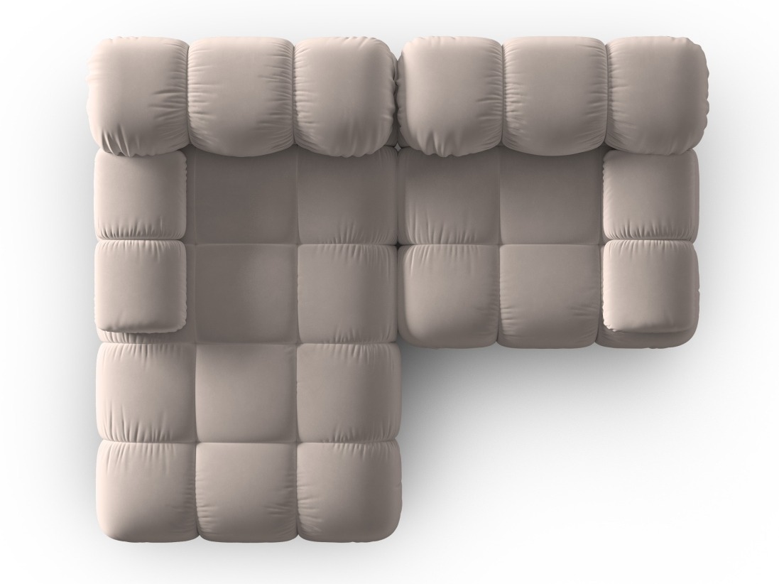 Moduļu stūra dīvāns Caltenu 105 (Bluvel 40)