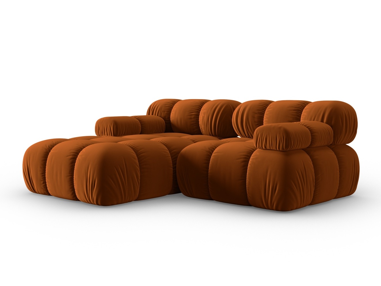 Moduļu stūra dīvāns Caltenu 105 (Bluvel 4215)