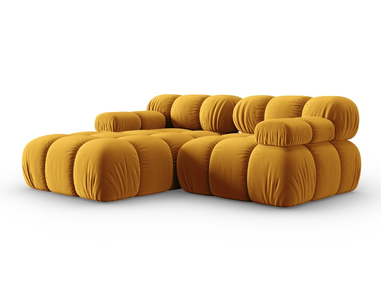 Moduļu stūra dīvāns Caltenu 105 (Bluvel 68)