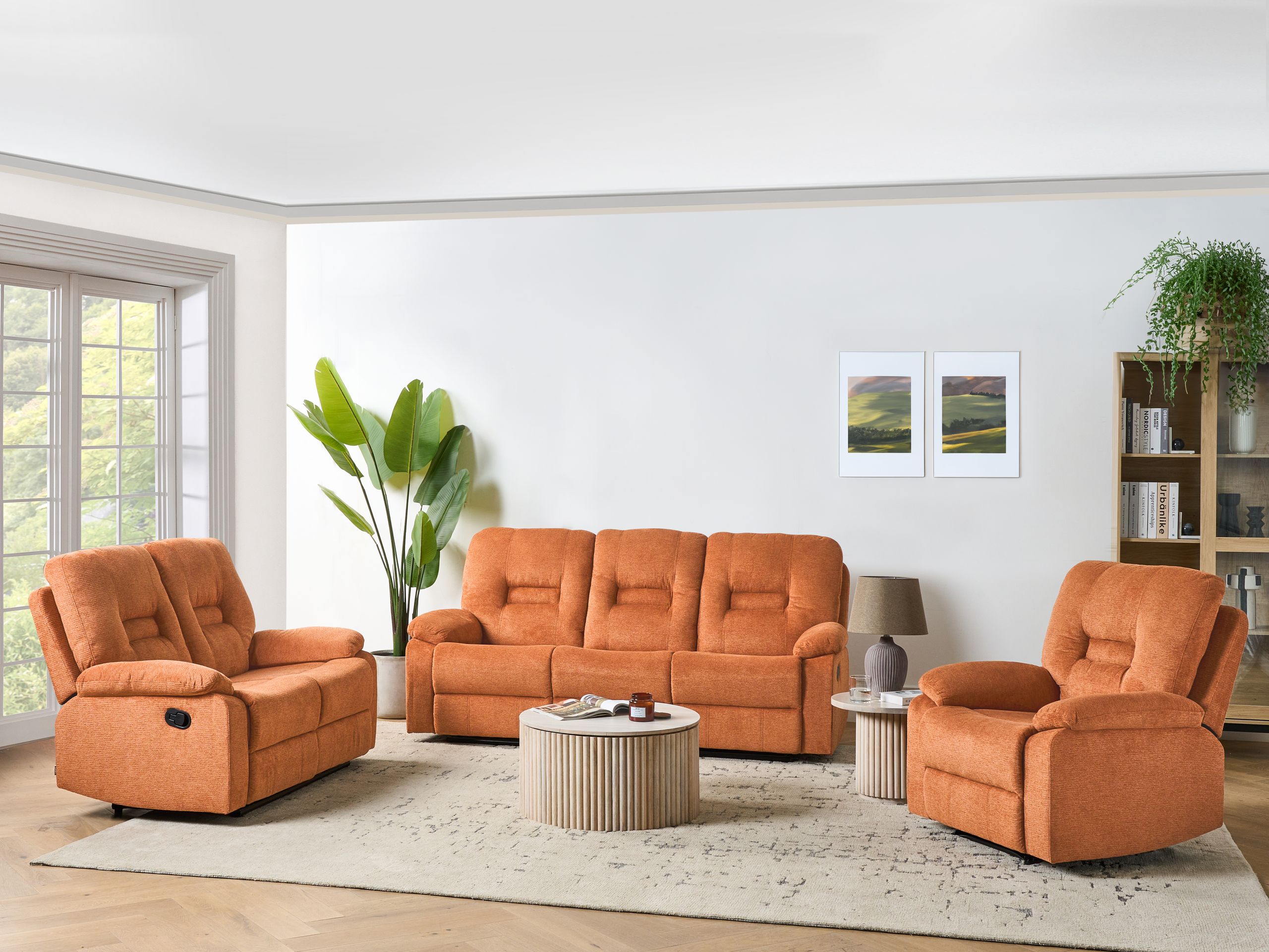 Atpūtas krēsls reglainer Tivlira 109 (Oranžs)