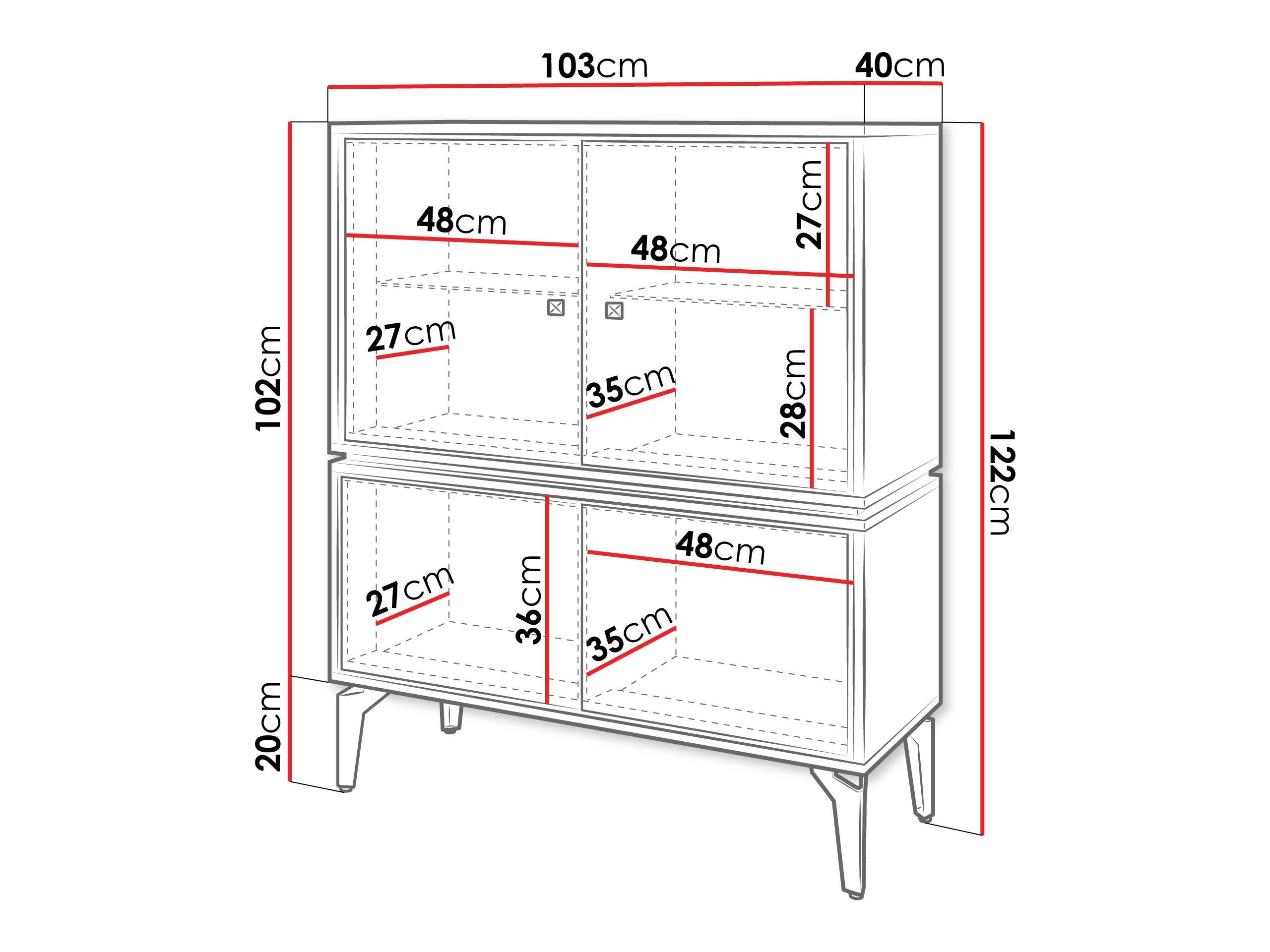 Шкафчик Cornovu 102