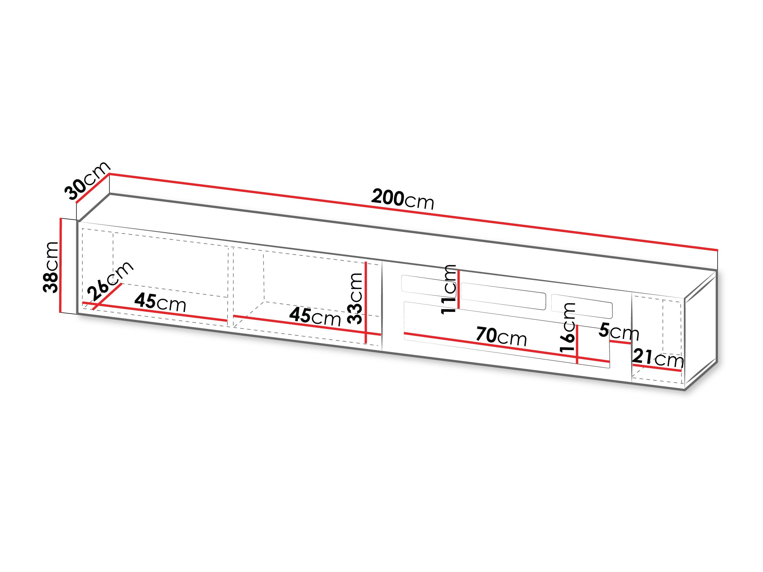 TV galds Calveru 110 (Kašmirs)