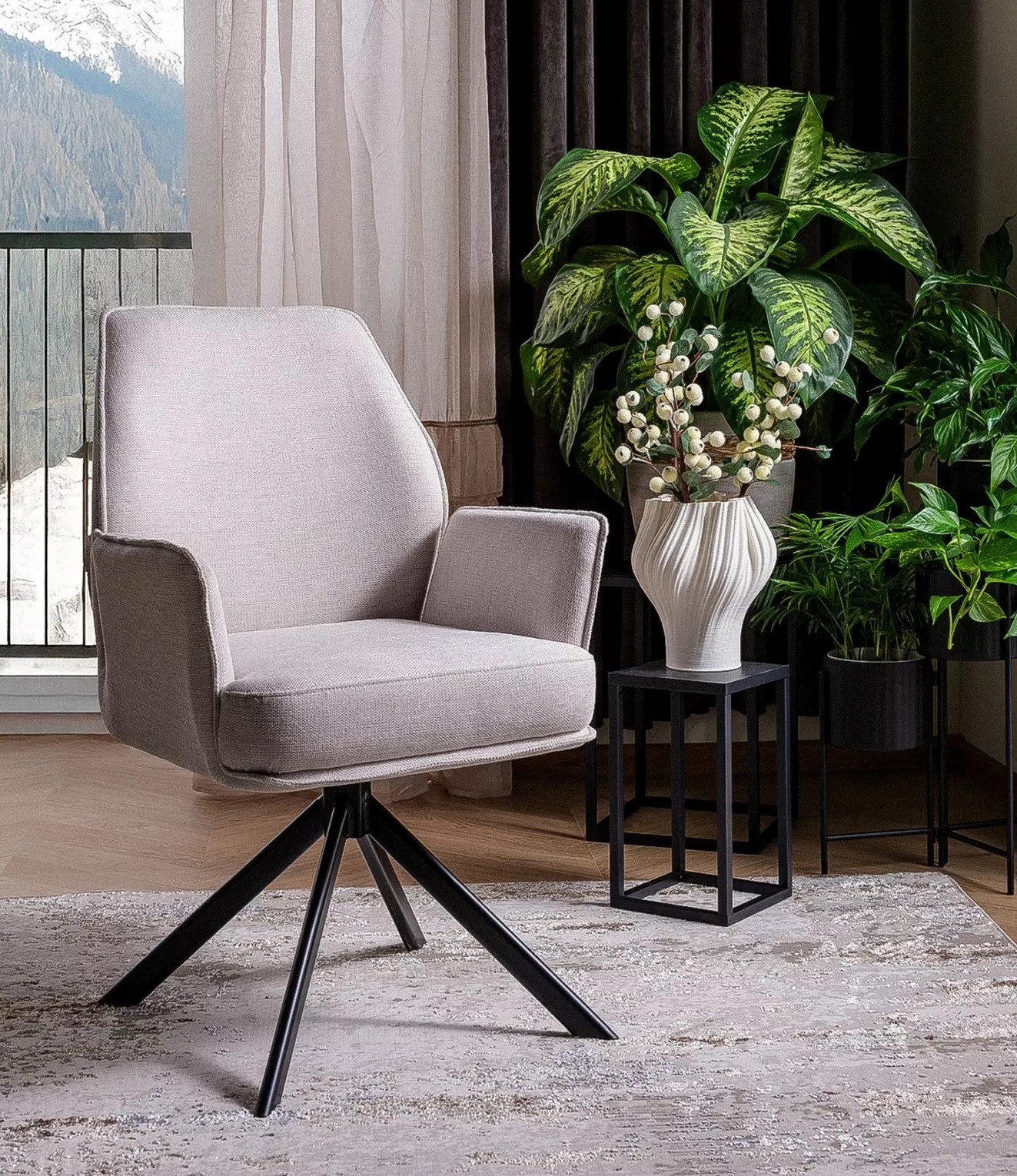 Стул Detroit 423 (Светло-бежевый)