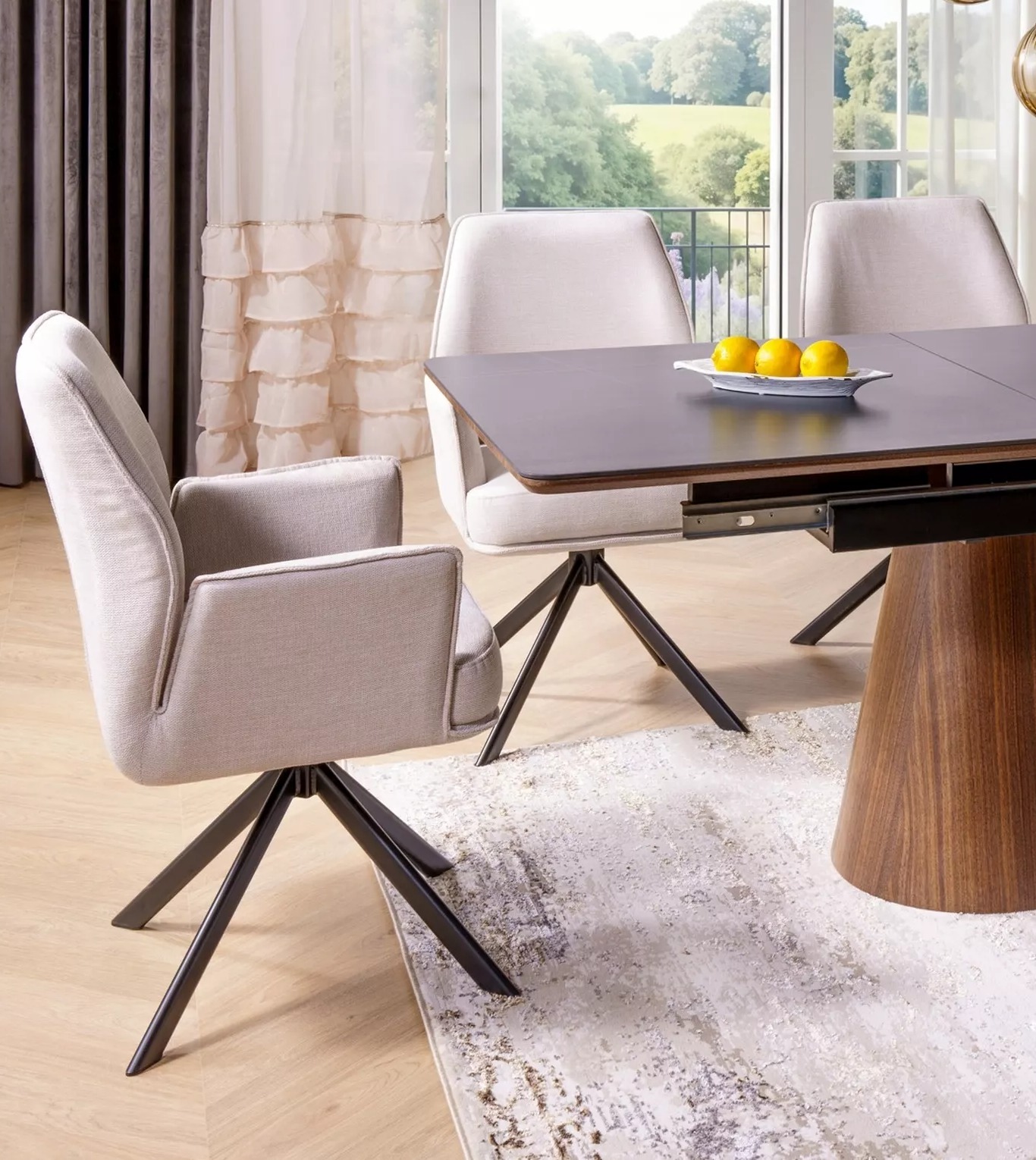 Стул Detroit 423 (Светло-бежевый)