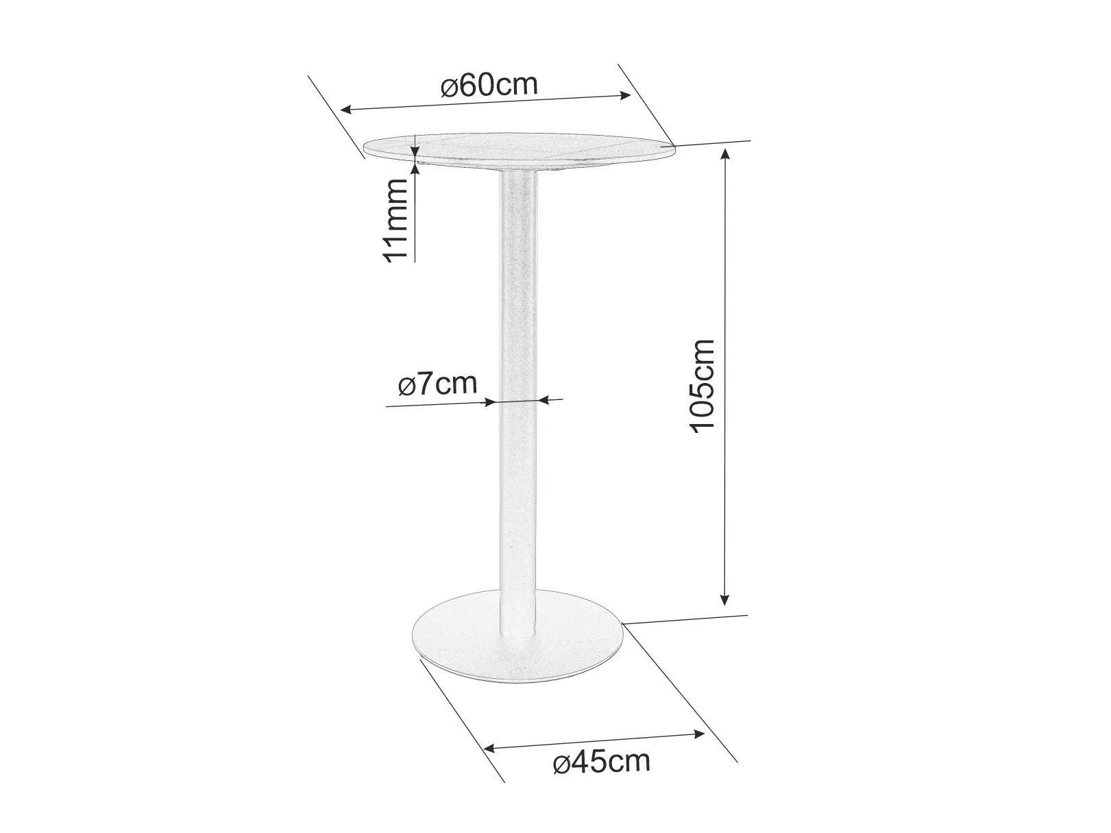 Bāra galds Detroit 902