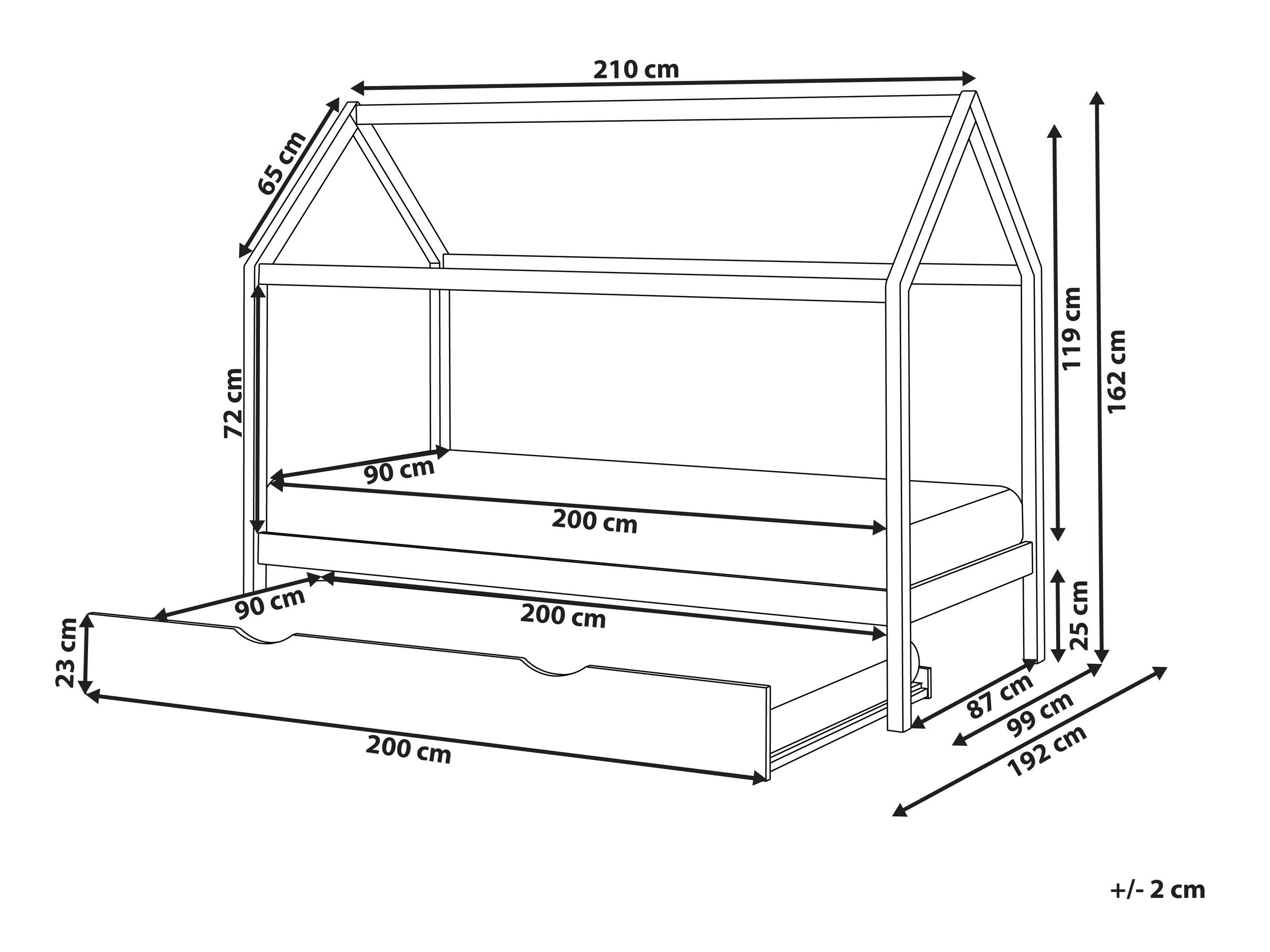 Кровать Berwyn 2833 (Серый)
