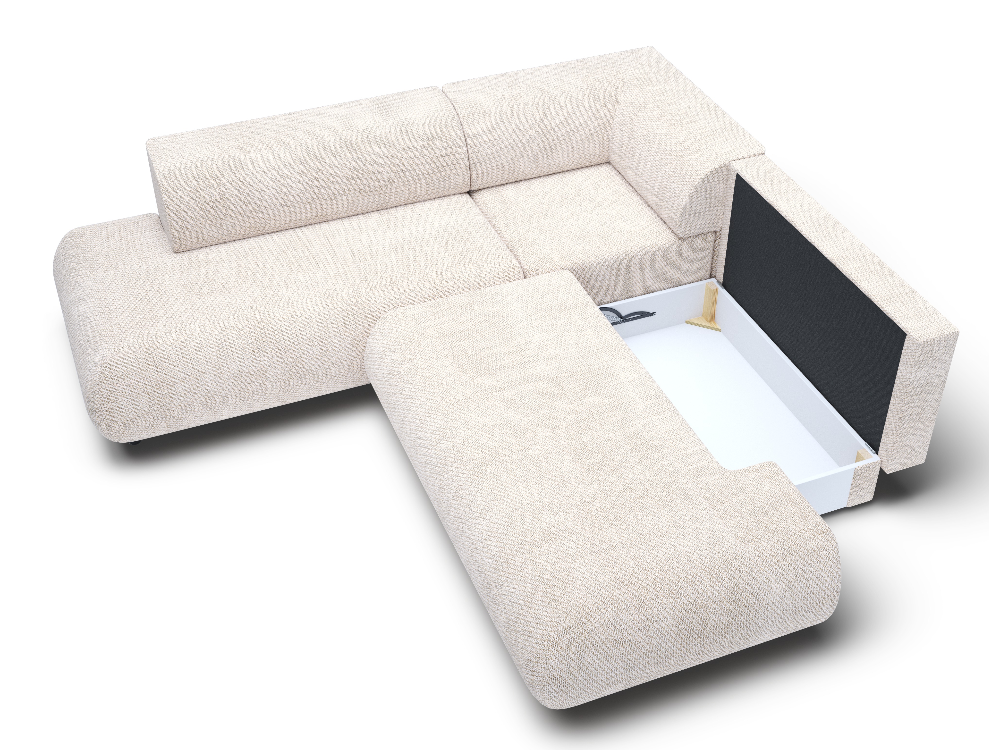 Stūra dīvāns Kingston 186 (Vinci 26)