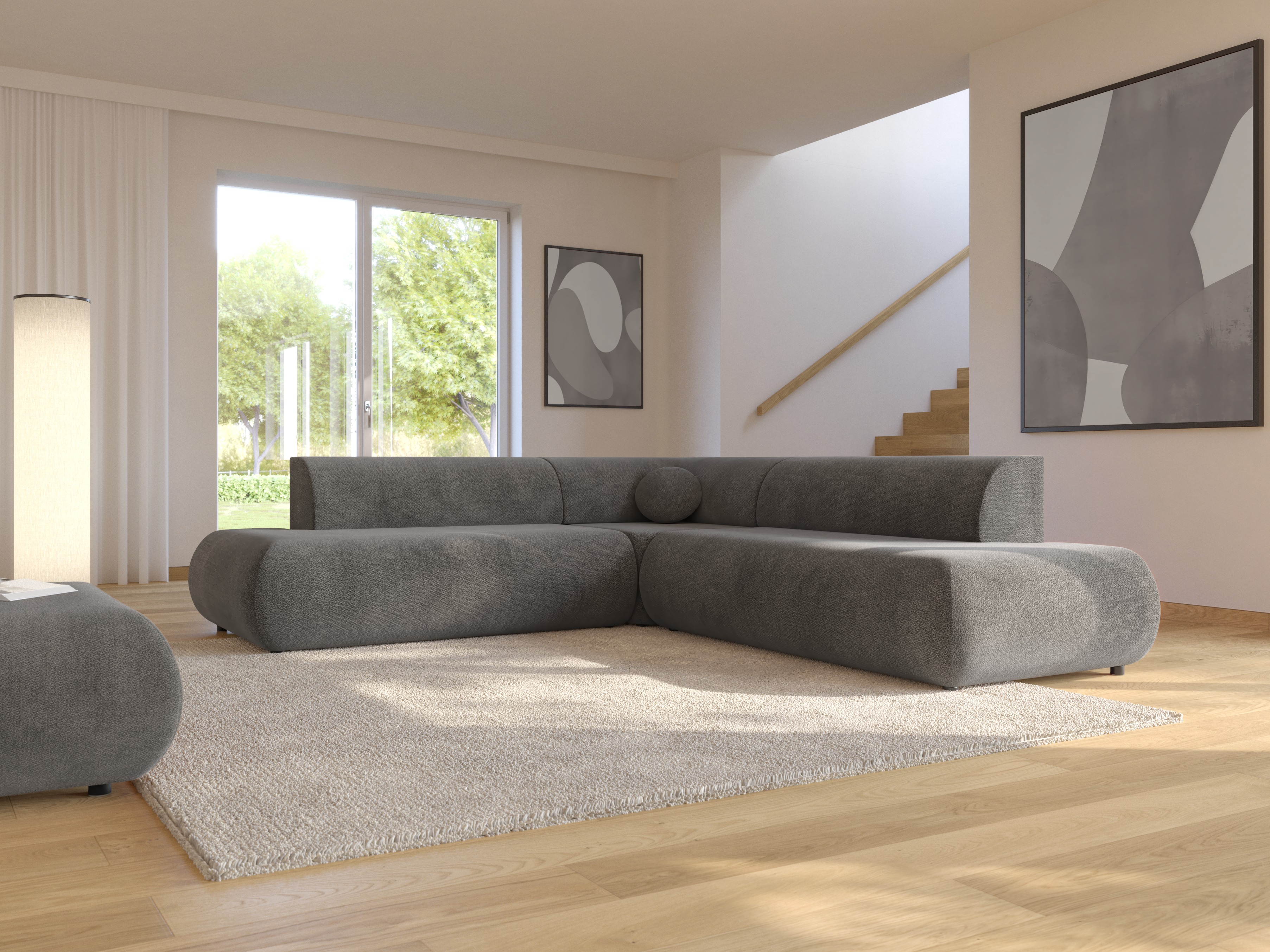 Угловой диван Kingston 186 (Vinci 14)