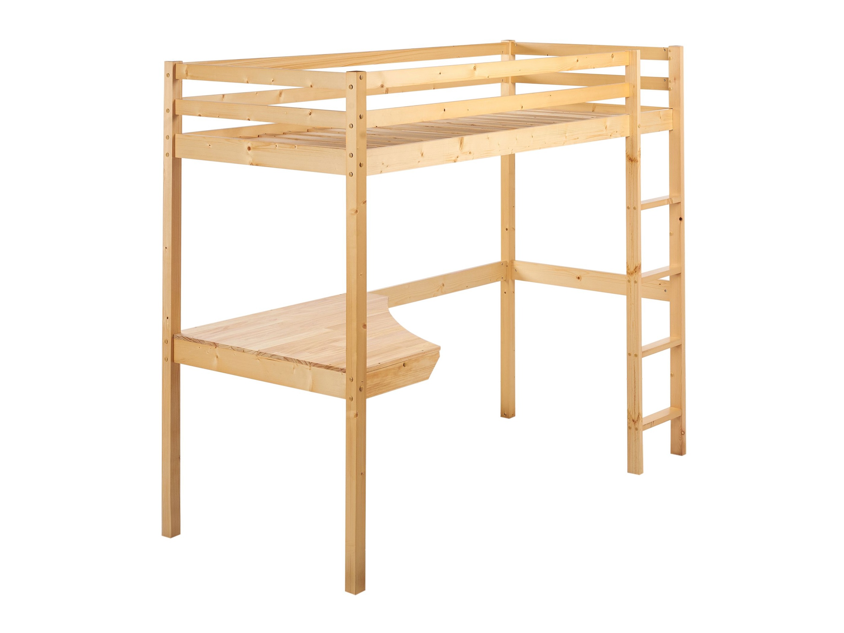 Высокая кровать Berwyn 2832 (Светлое дерево)