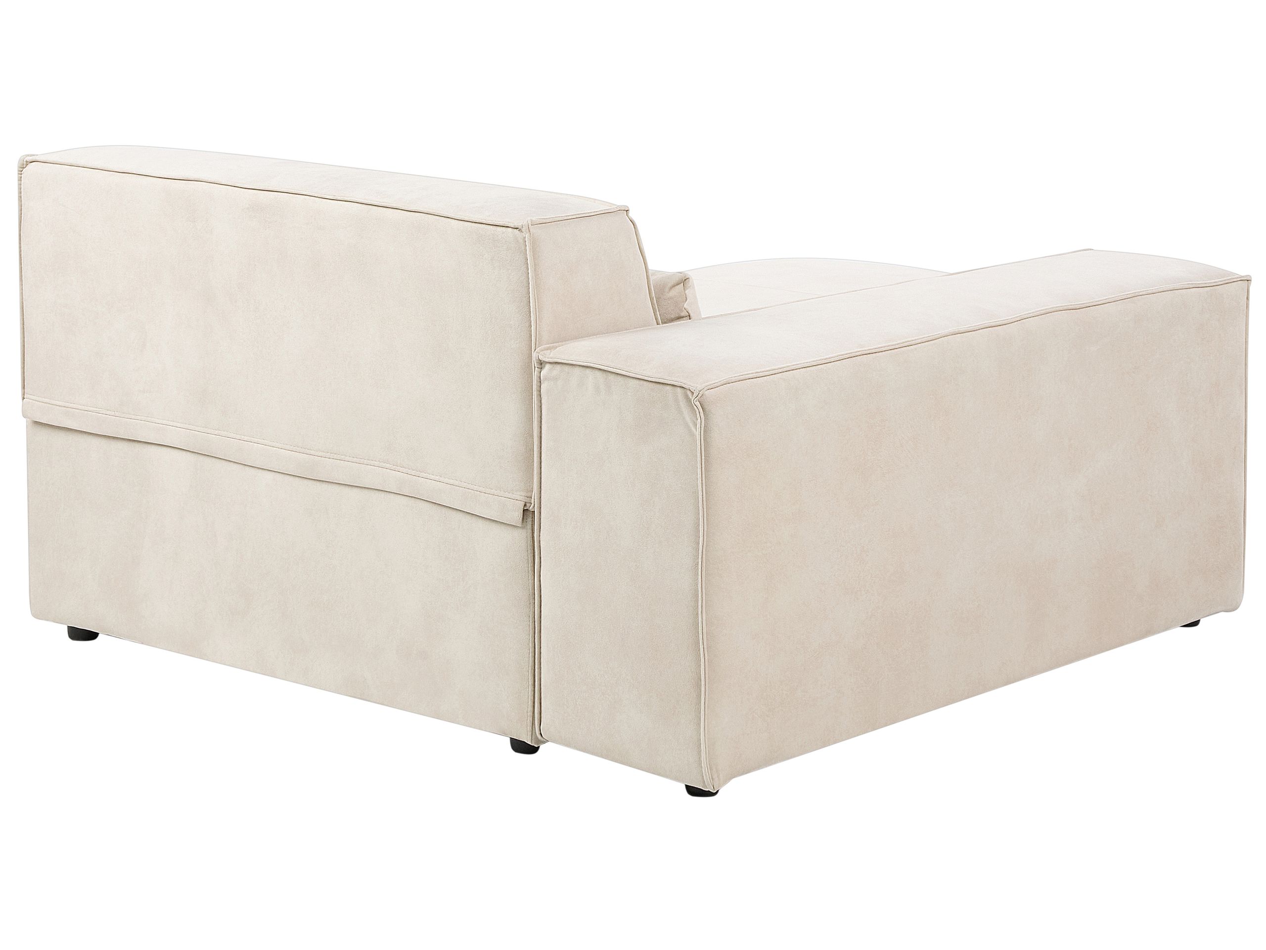 Moduļu stūra dīvāns Tivsora 100 (Gaiši bēšs)