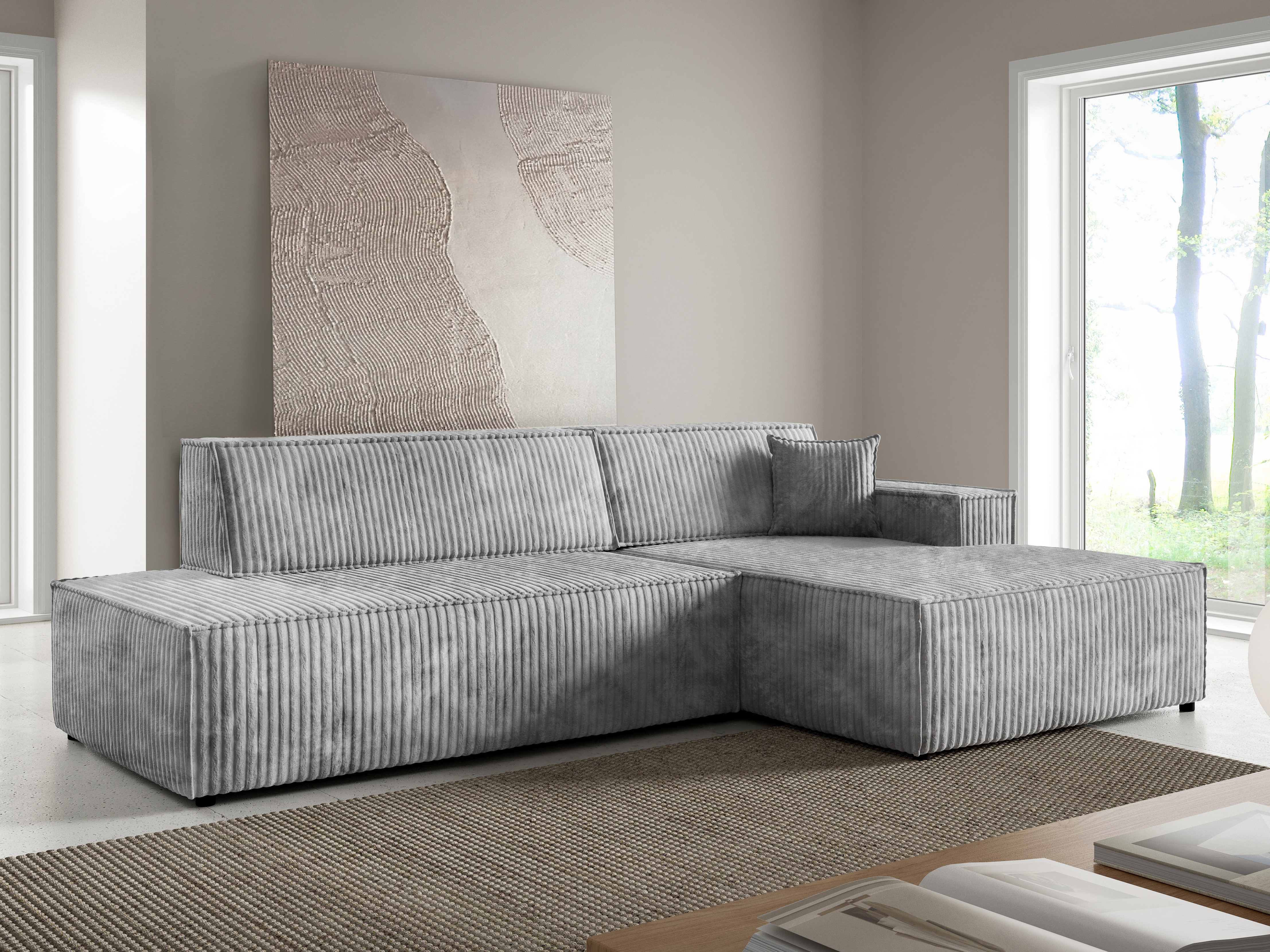 Stūra dīvāns Kingston 187 (Tilia 86)