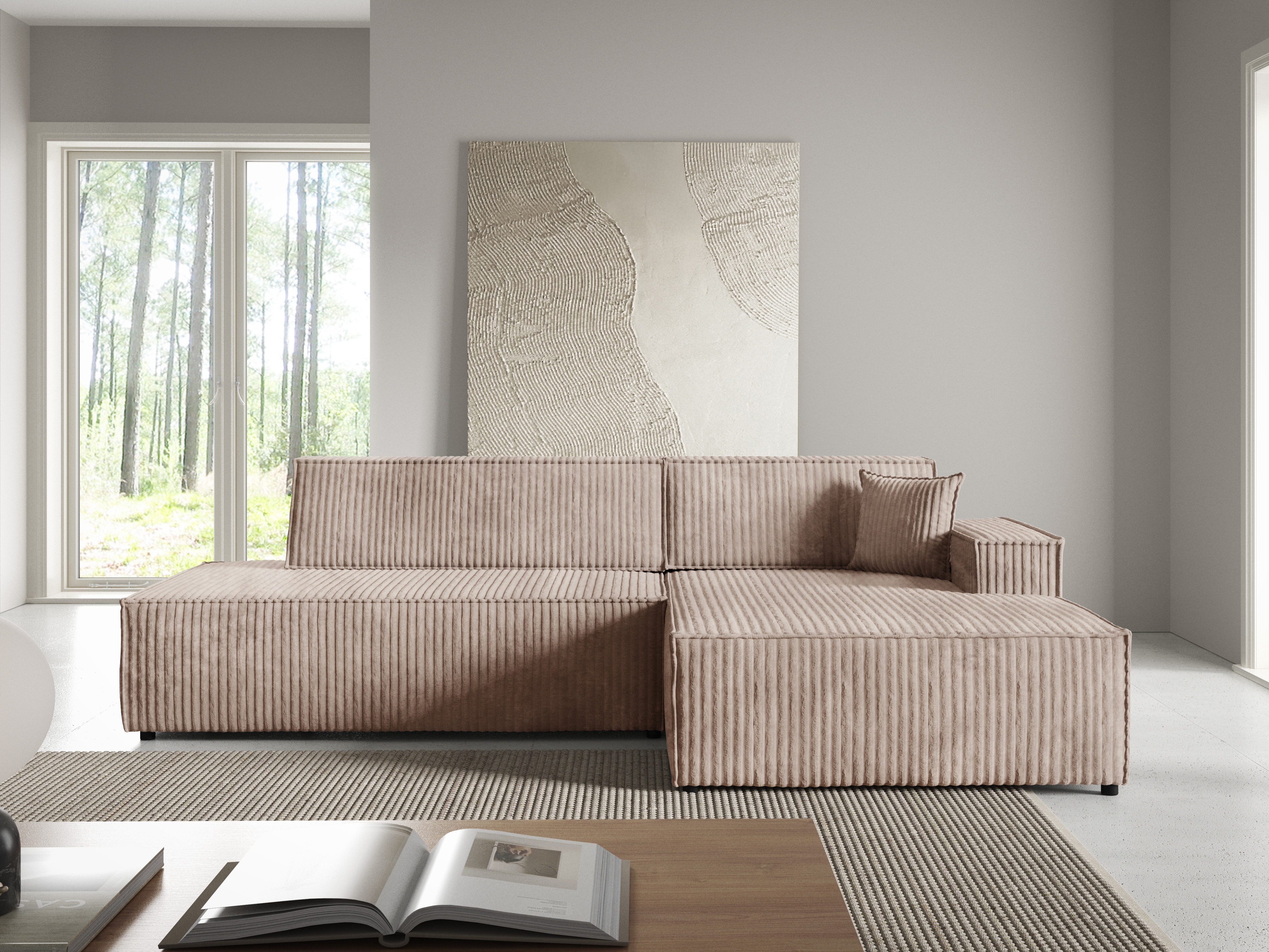 Stūra dīvāns Kingston 187 (Tlia 17)