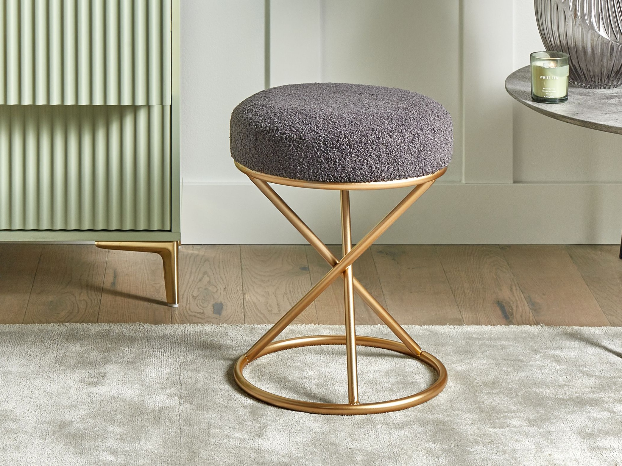 Taburete Berwyn 2839 (Pelēks)