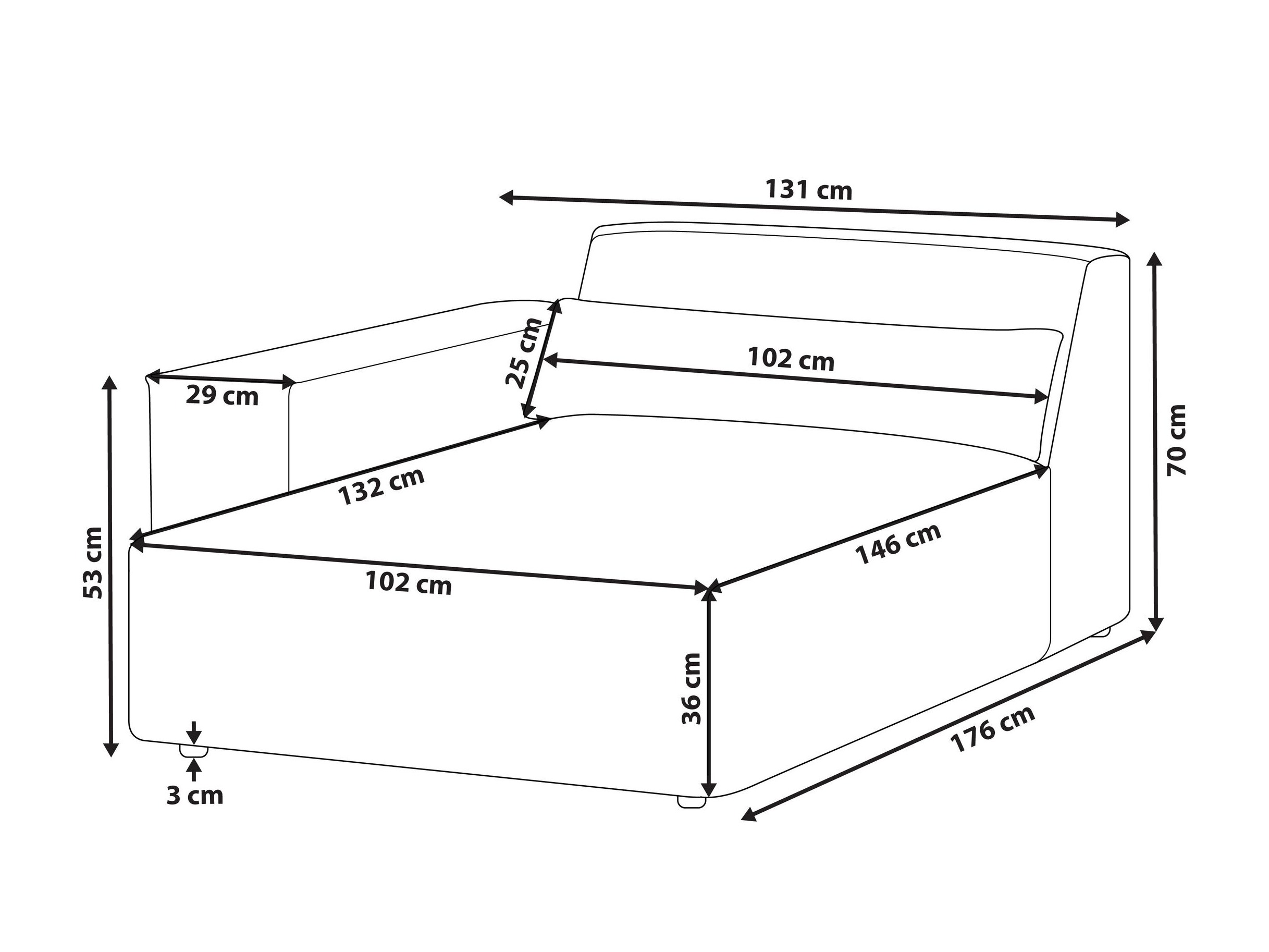 Kušete Tivsora 101 (Gaiši bēšs)