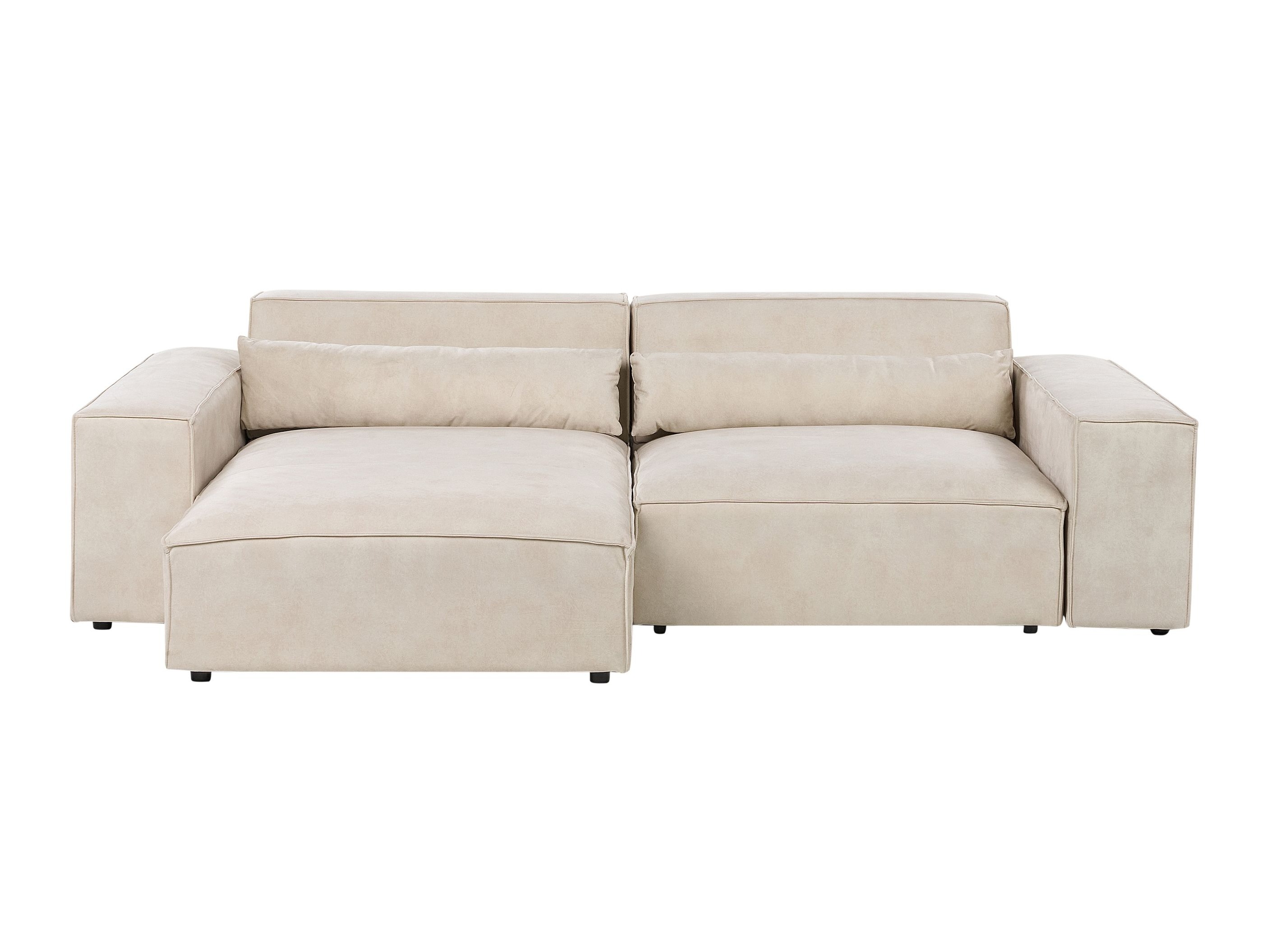 Moduļu stūra dīvāns Tivsora 100 (Gaiši bēšs)