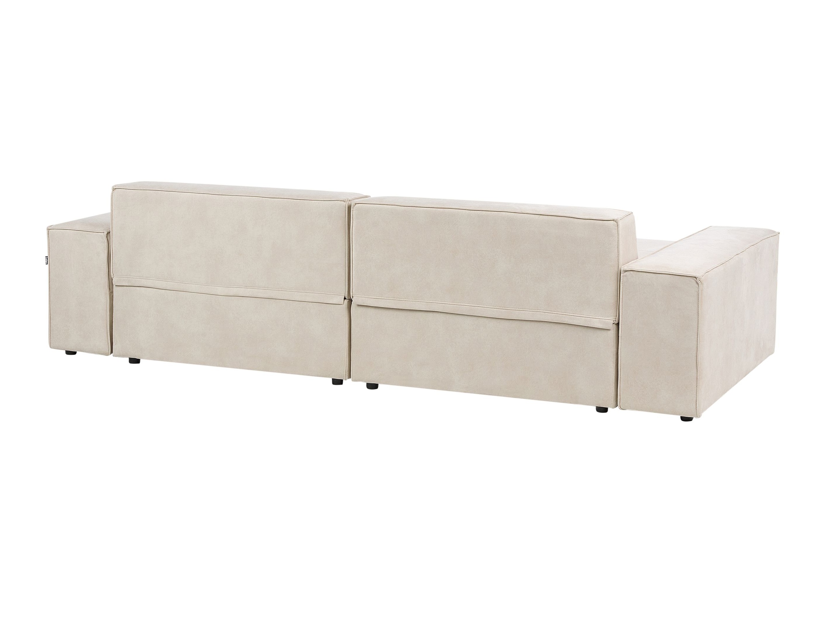 Moduļu stūra dīvāns Tivsora 100 (Gaiši bēšs)