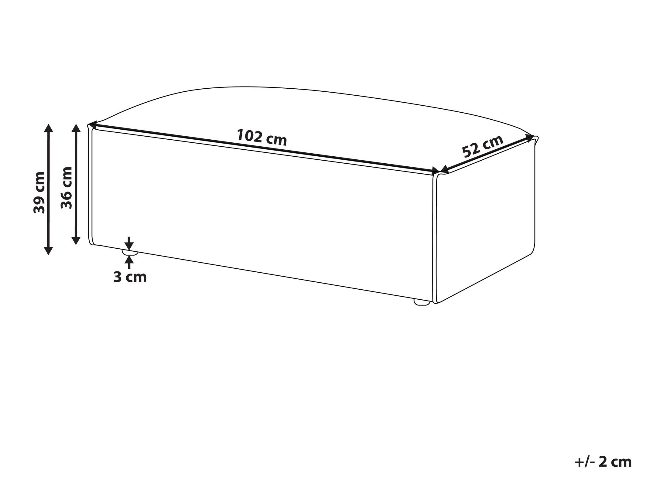 Pufs Berwyn 2841 (Balts)