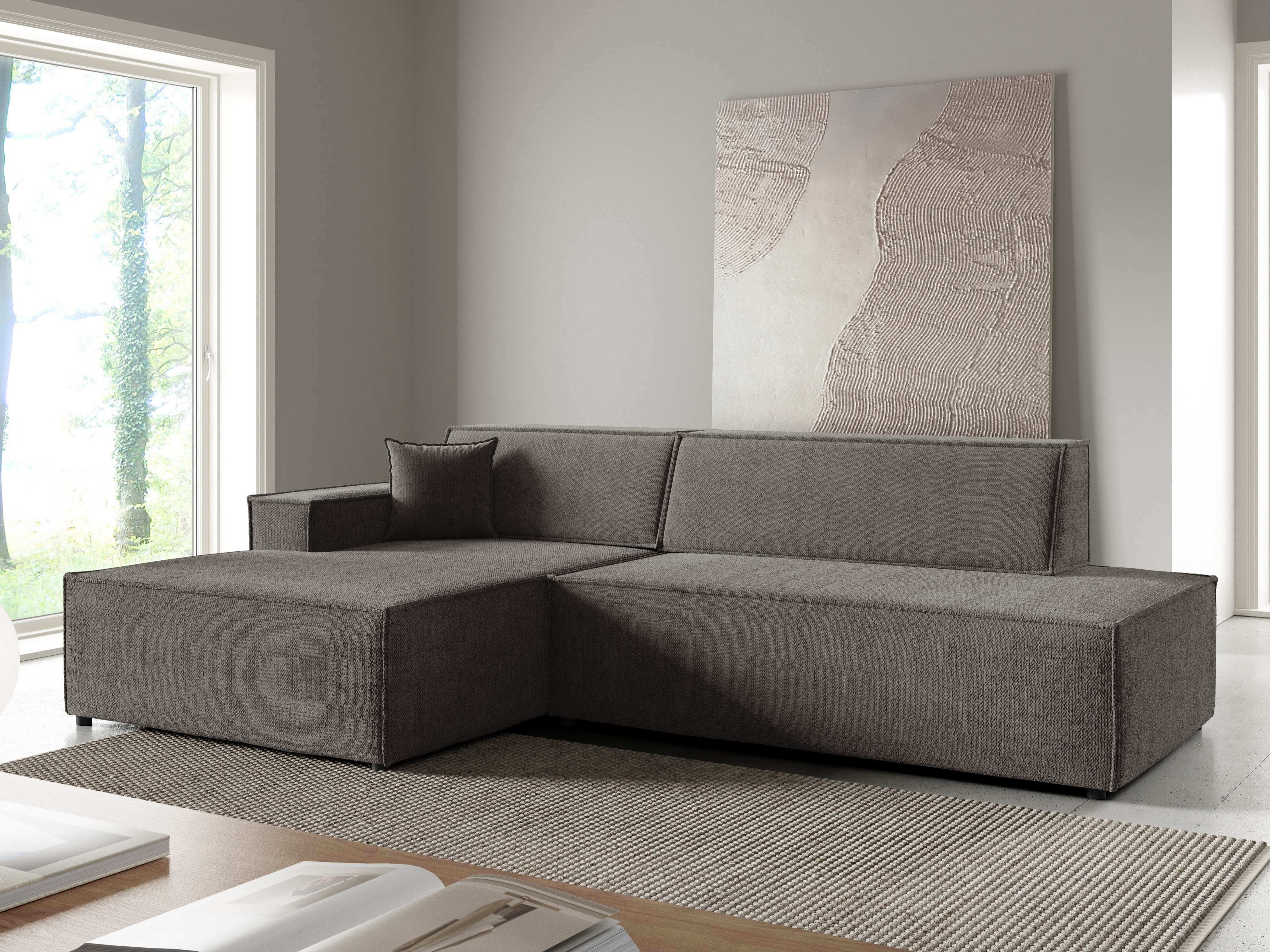 Stūra dīvāns Kingston 187 (Dunbārs 65)