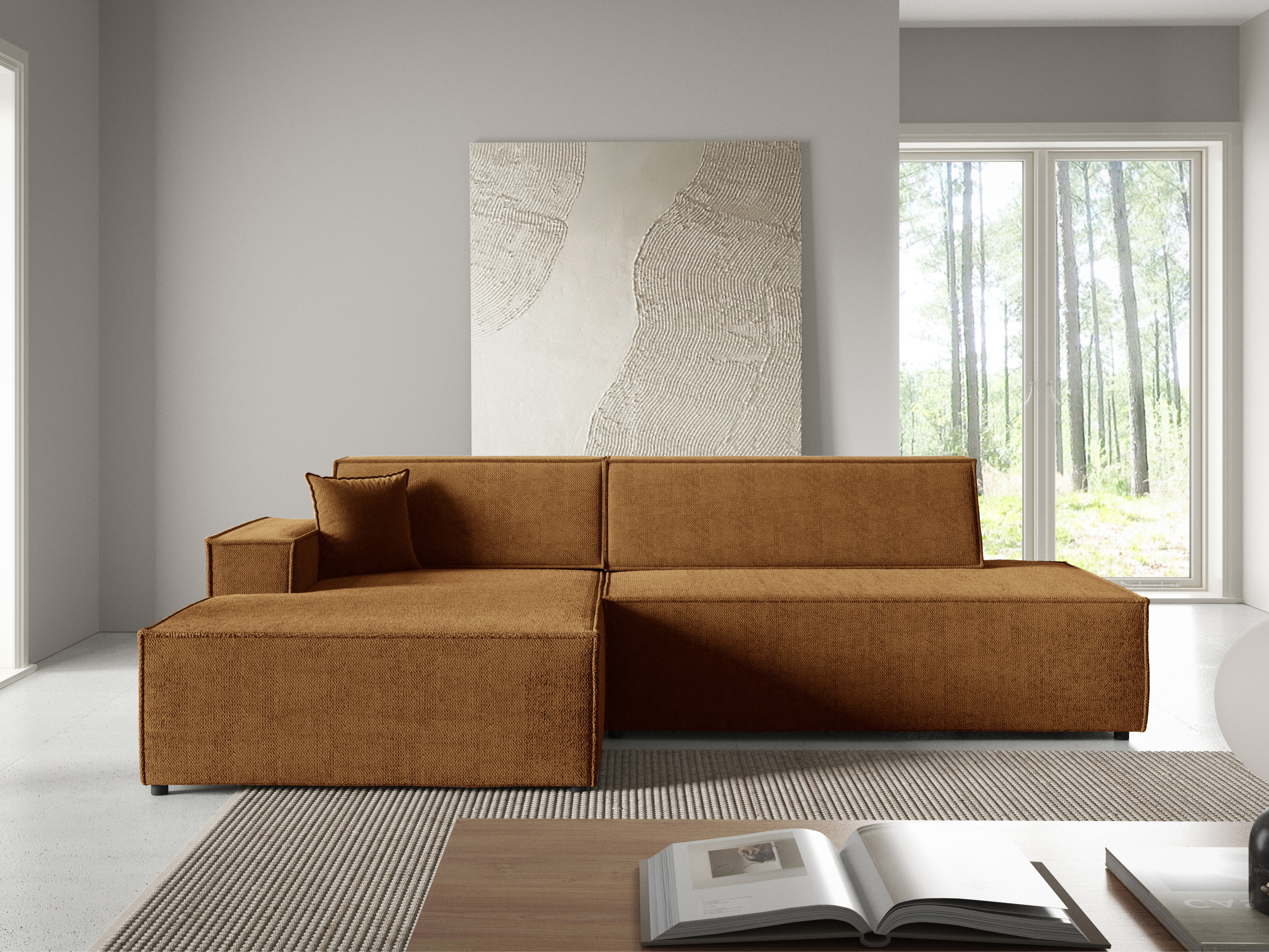 Stūra dīvāns Kingston 187 (Dunbārs 75)