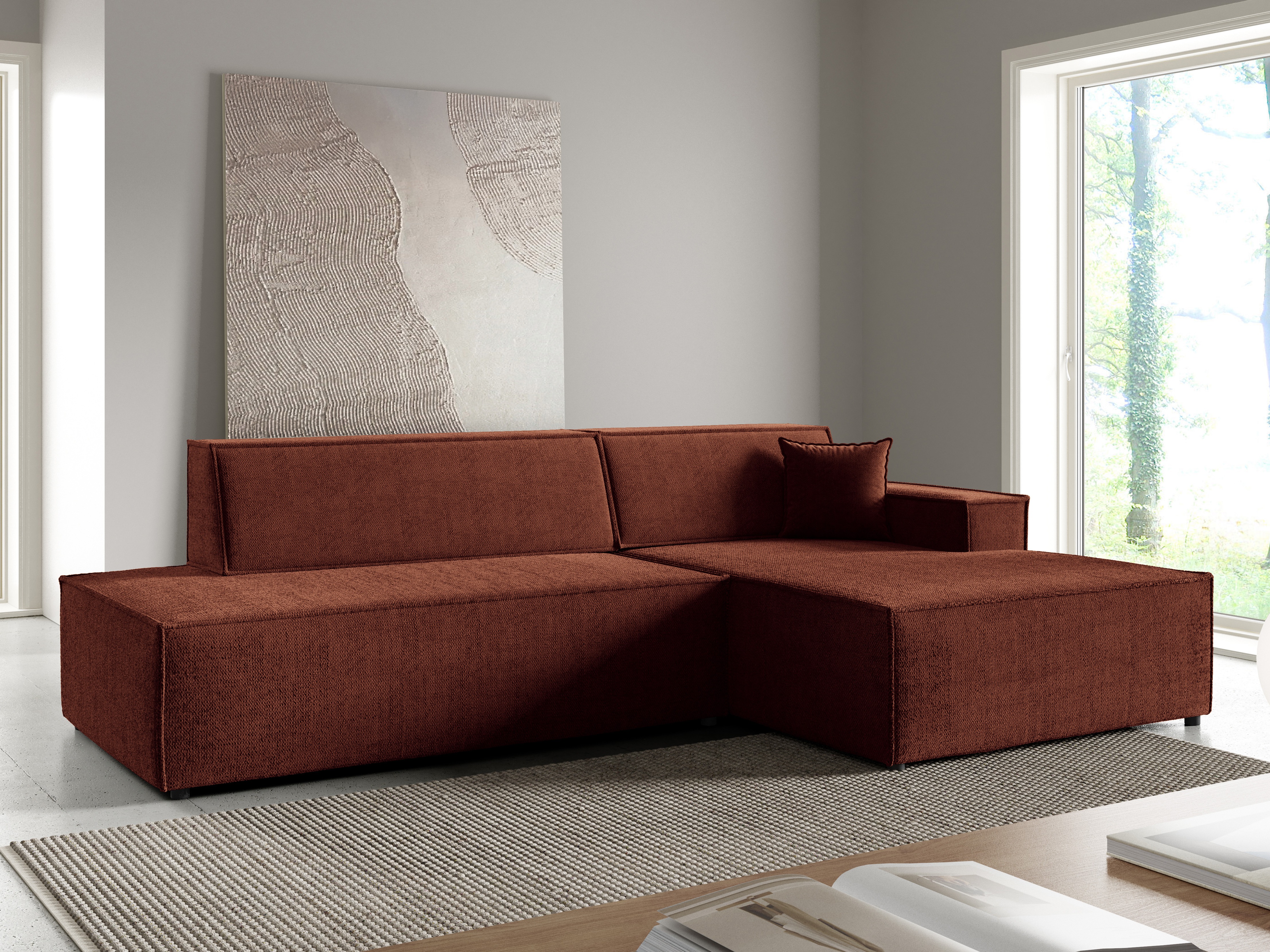 Stūra dīvāns Kingston 187 (Dunbārs 80)