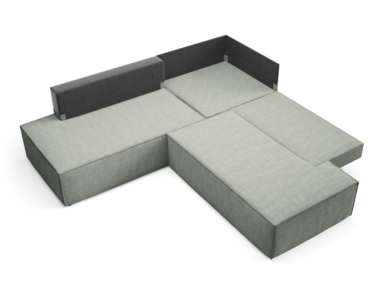 Stūra dīvāns Kingston 188 (Dunbārs 35)