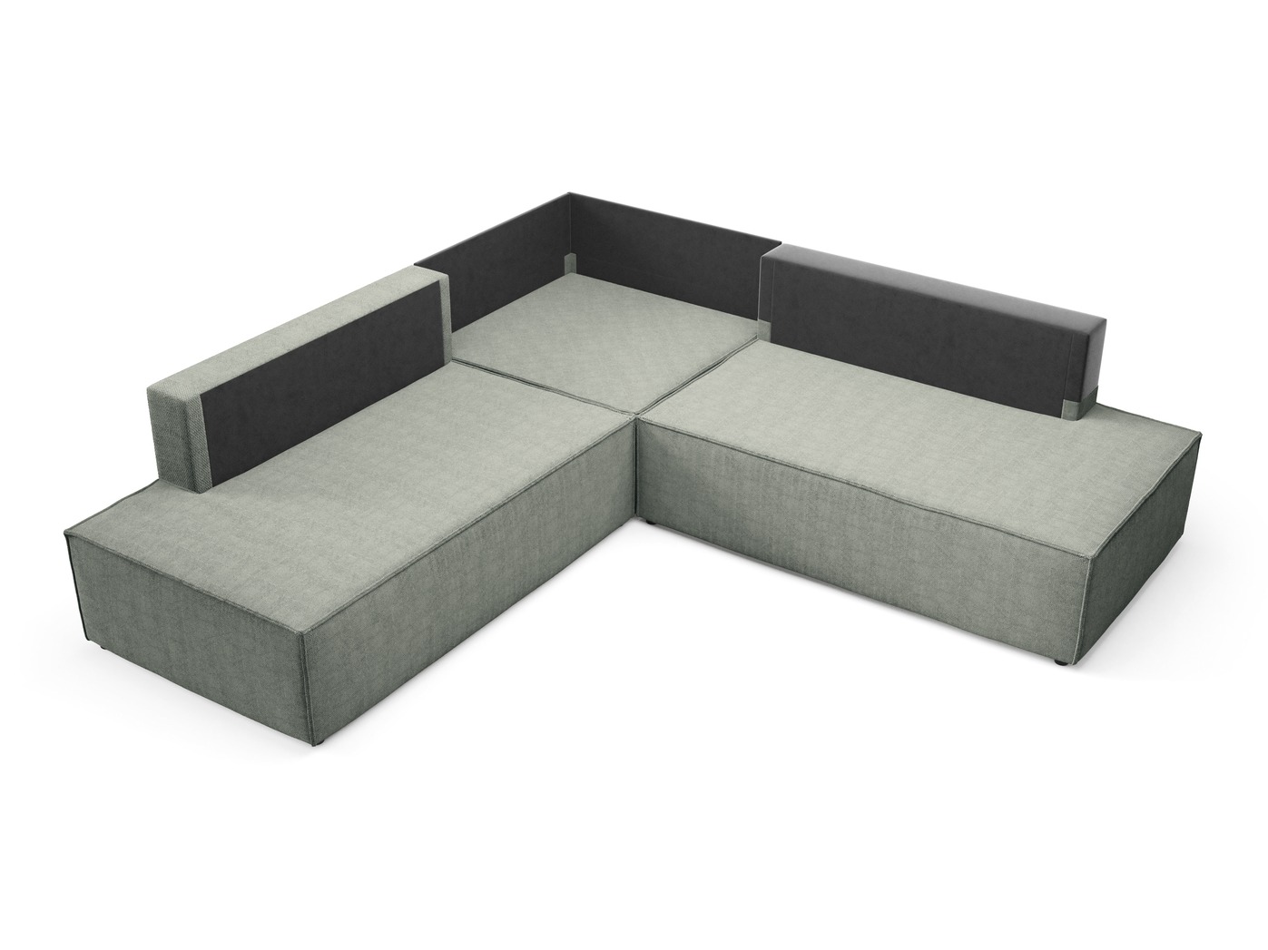 Stūra dīvāns Kingston 188 (Dunbārs 35)