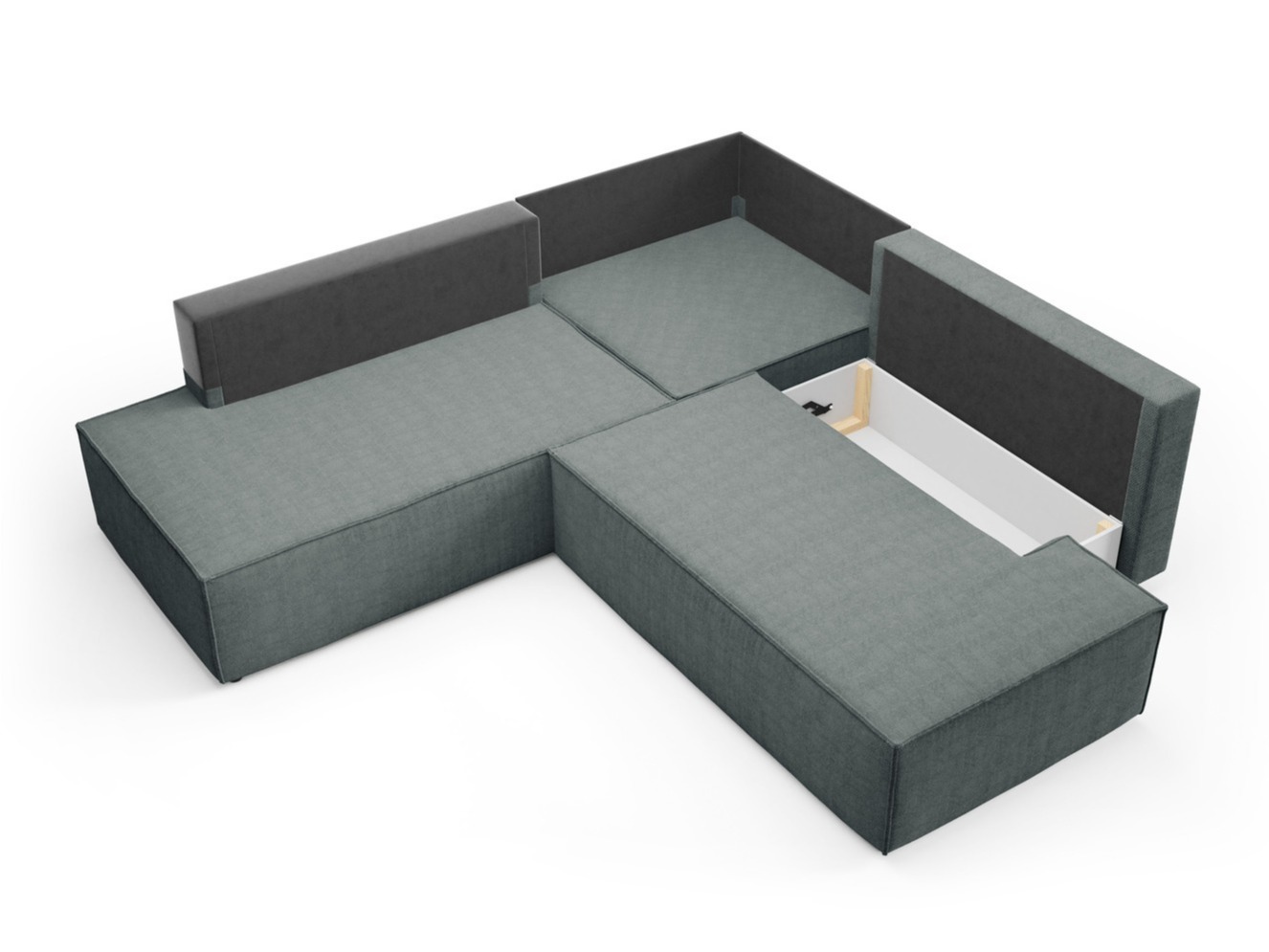 Stūra dīvāns Kingston 188 (Dunbārs 40)