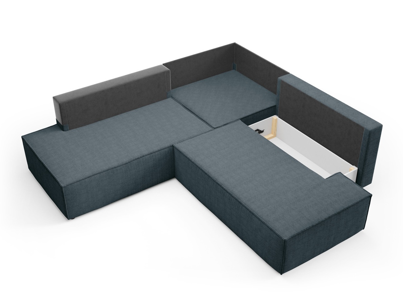 Stūra dīvāns Kingston 188 (Dunbārs 45)