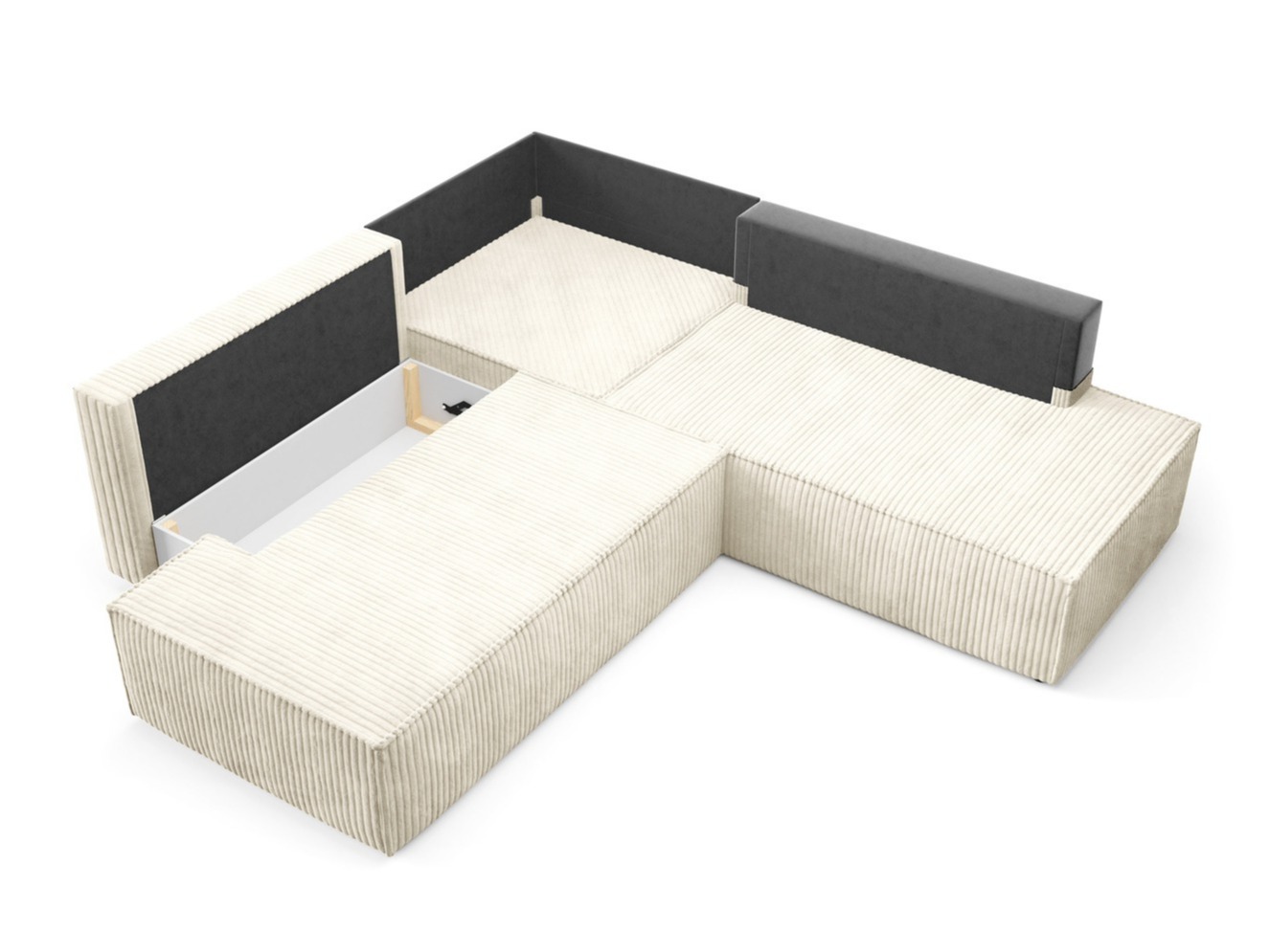 Stūra dīvāns Kingston 188 (Tilia 03)