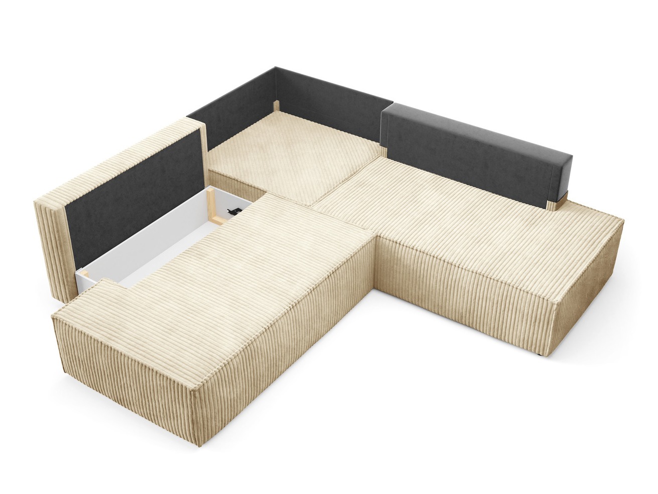 Stūra dīvāns Kingston 188 (Tilia 11)