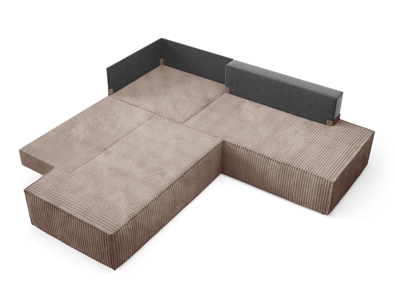 Stūra dīvāns Kingston 188 (Tilia 17)