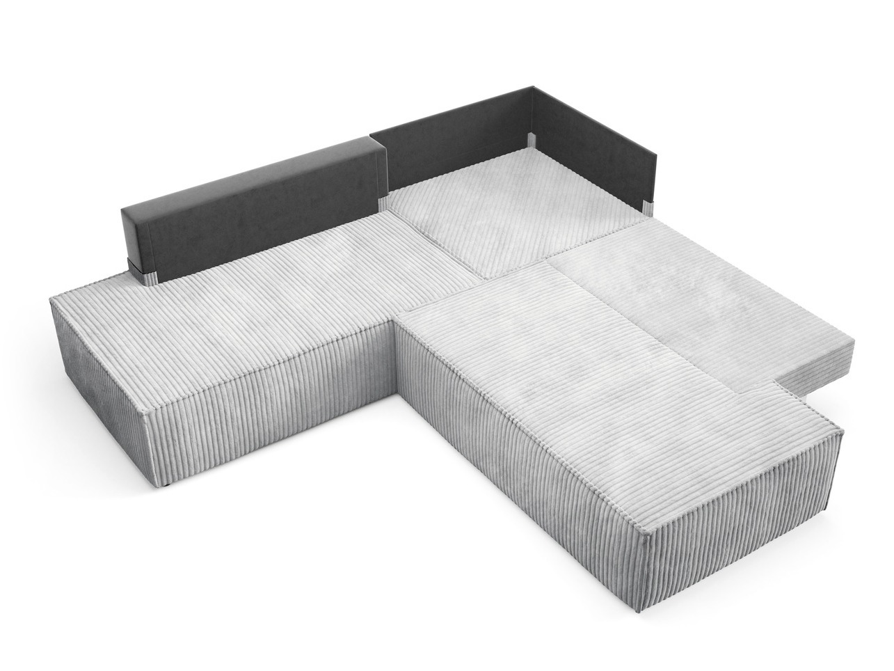 Stūra dīvāns Kingston 188 (Tilia 86)