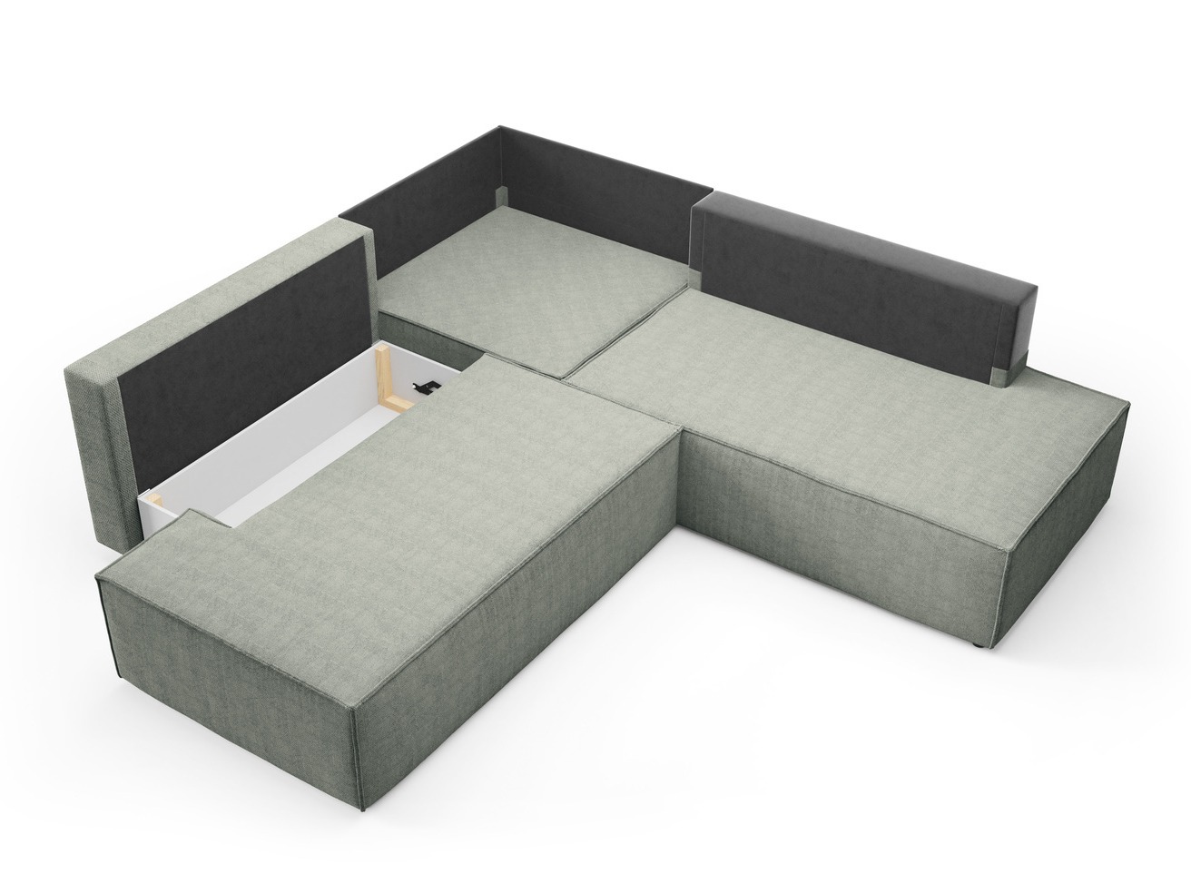 Угловой диван Kingston 188 (Dunбар 35)