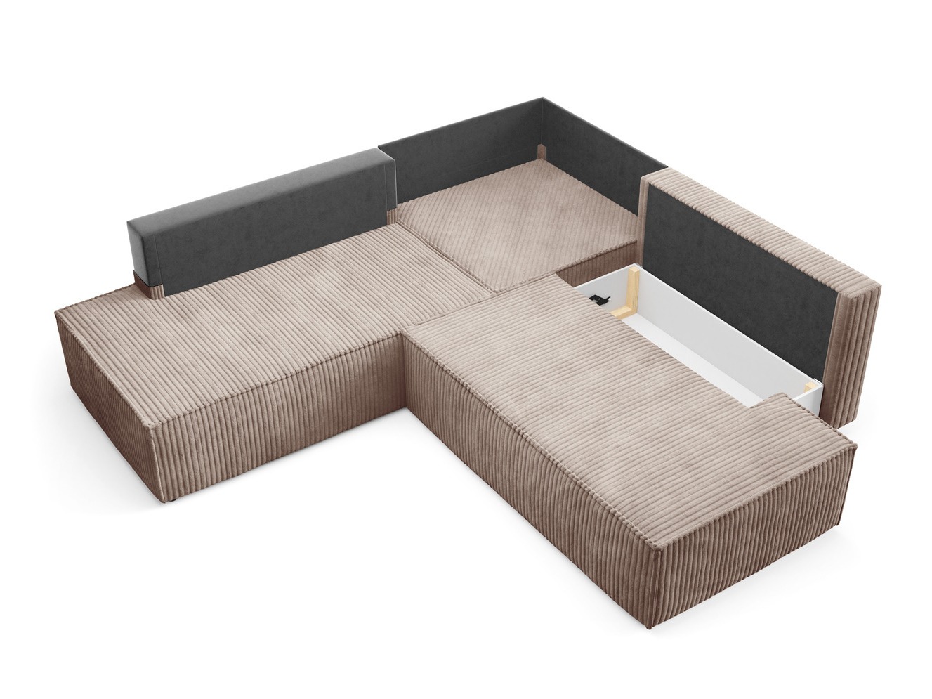 Угловой диван Kingston 188 (Tilia 17)