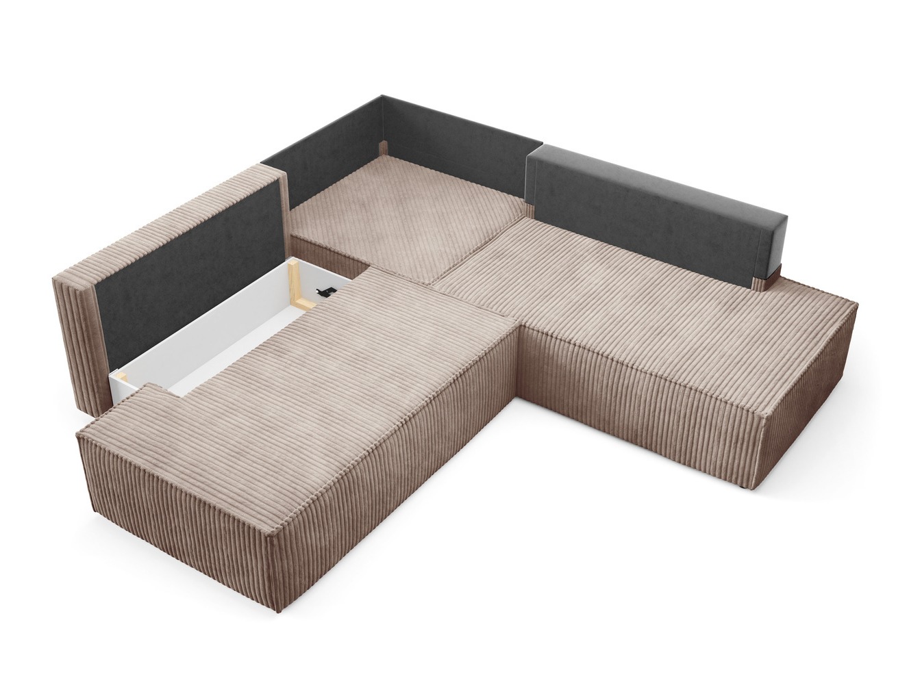 Угловой диван Kingston 188 (Tilia 17)