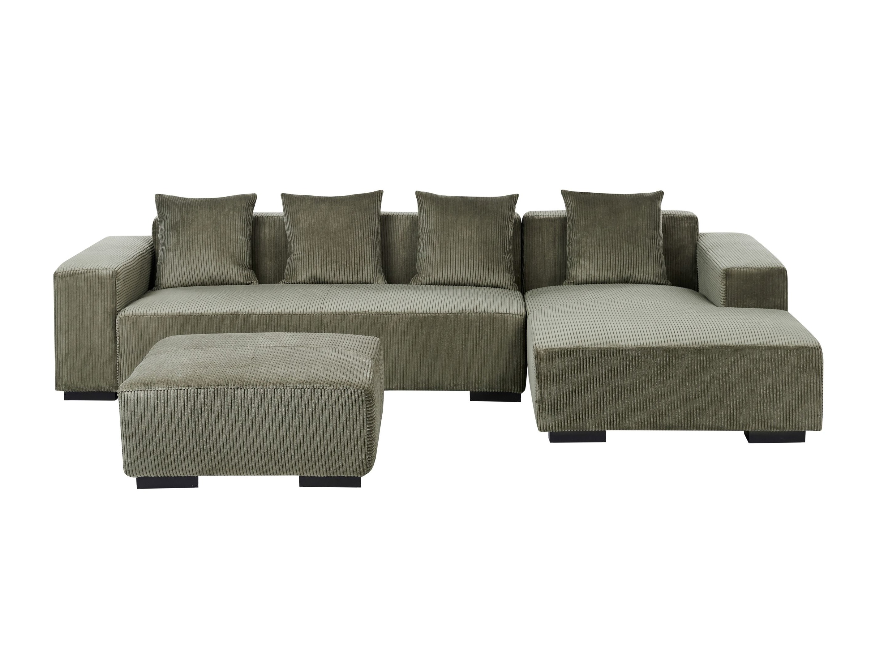 Mīksto mēbeļu komplekts Berwyn 2847 (Zaļš)